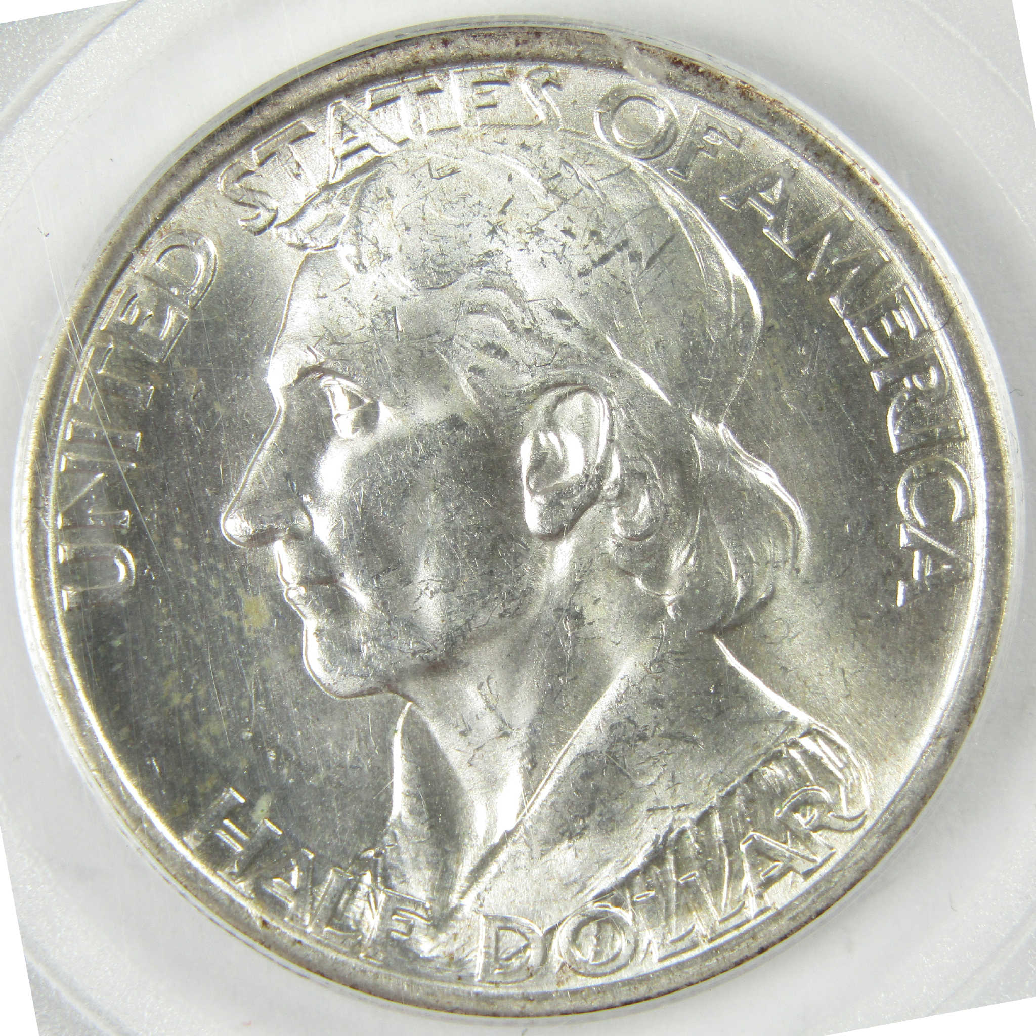 1936 Daniel Boone Commemorative Silver Half Dollar MS 63 PCGS 50c Coin