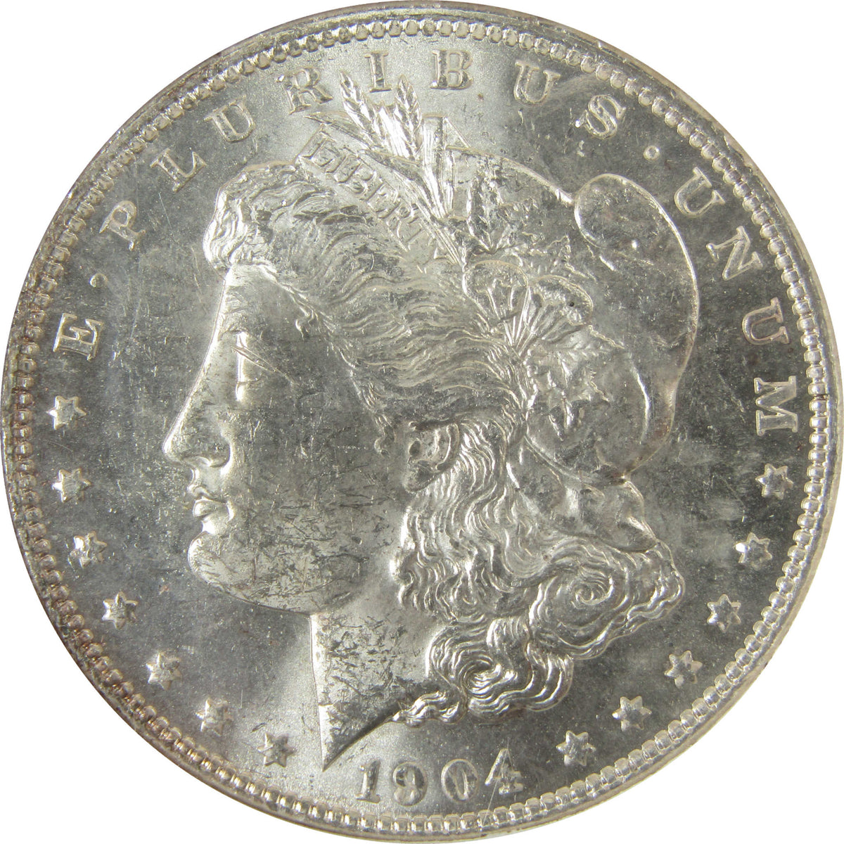 1904 O Morgan Silver Dollar MS 62 NGC Uncirculated $1 Coin SKU:CP1666