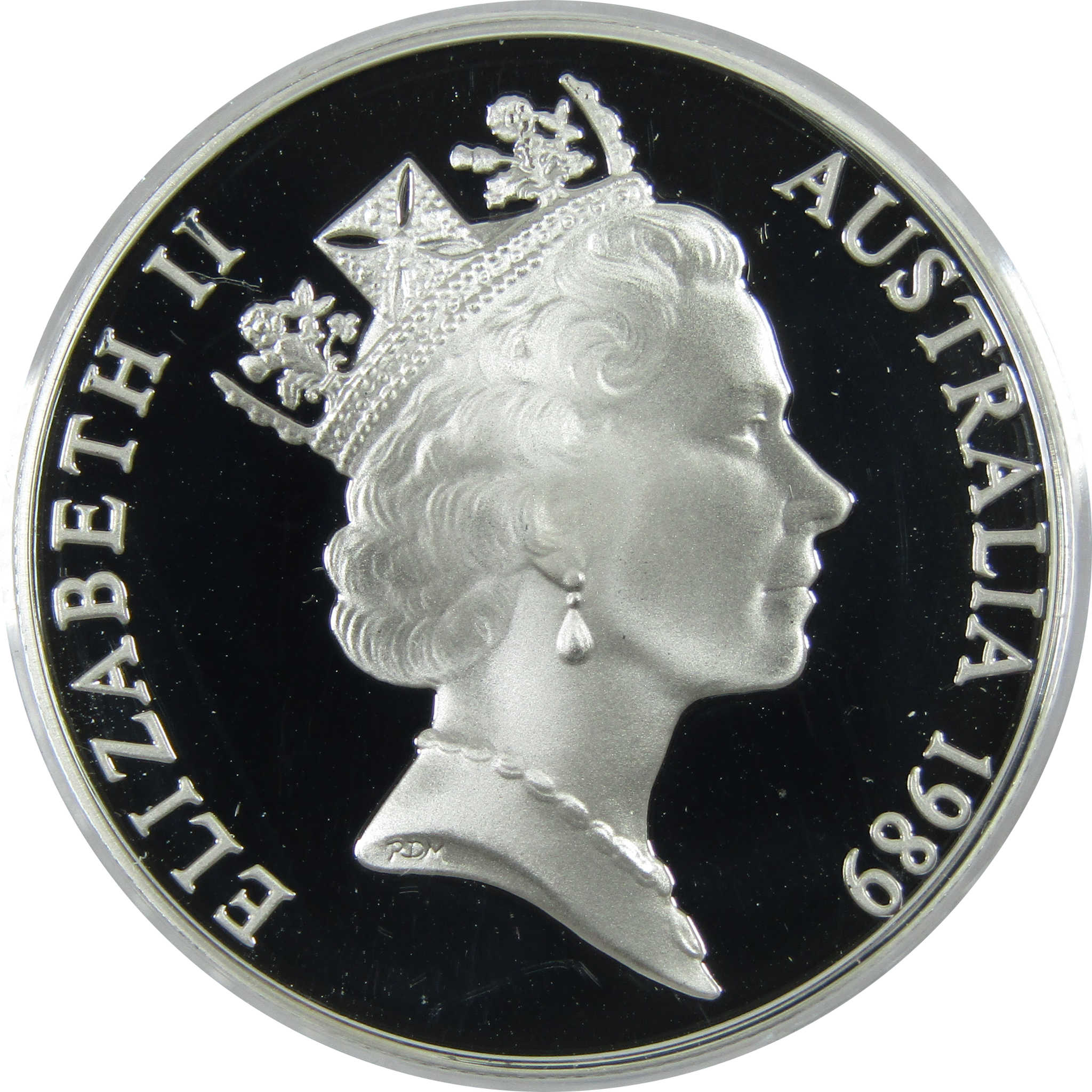 1989 Australia Queensland 20 g .925 Silver $10 Proof SKU:CPC6224