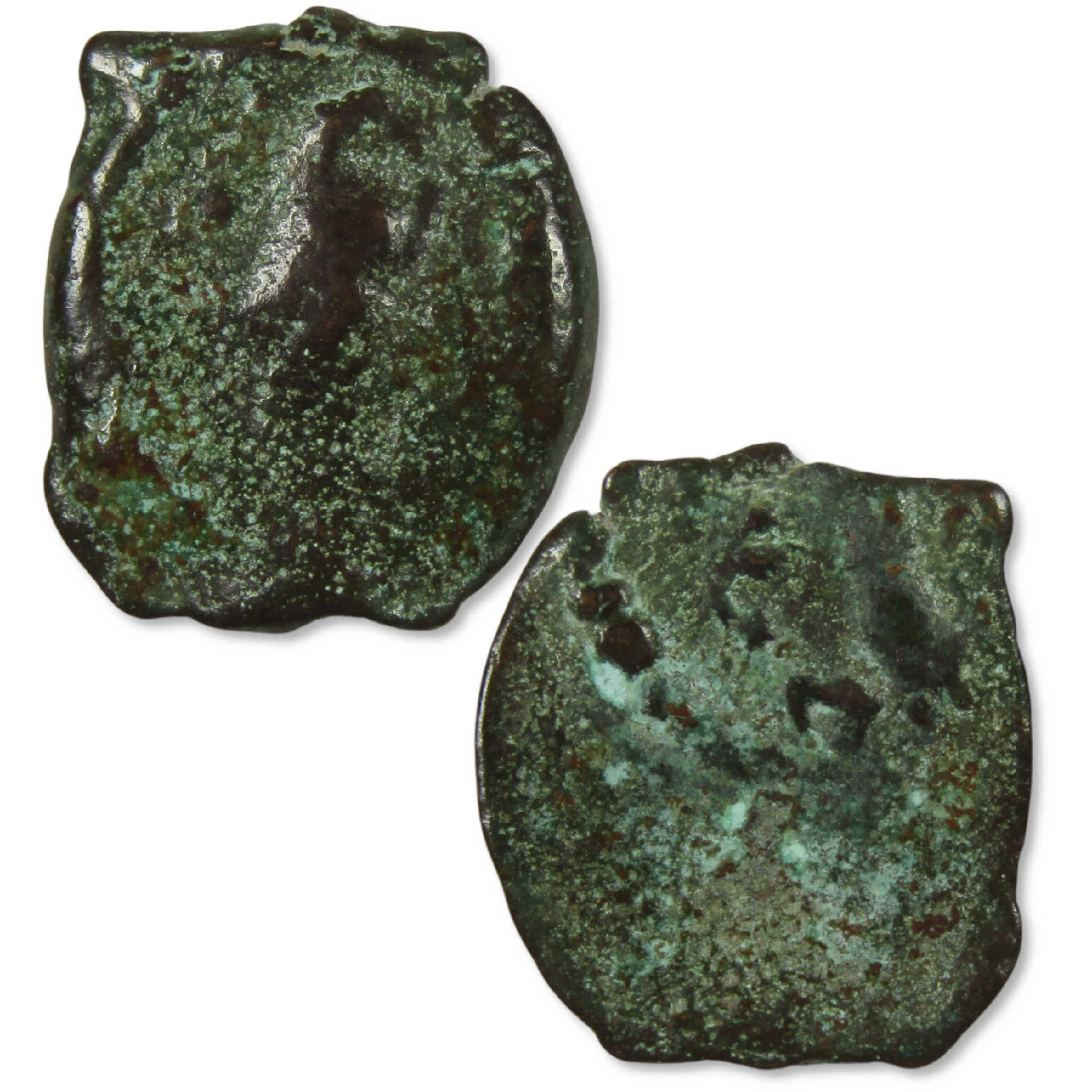 40-4 BC Herod I Judaea Lepton Eagle Reverse F/VF Ancient Coin