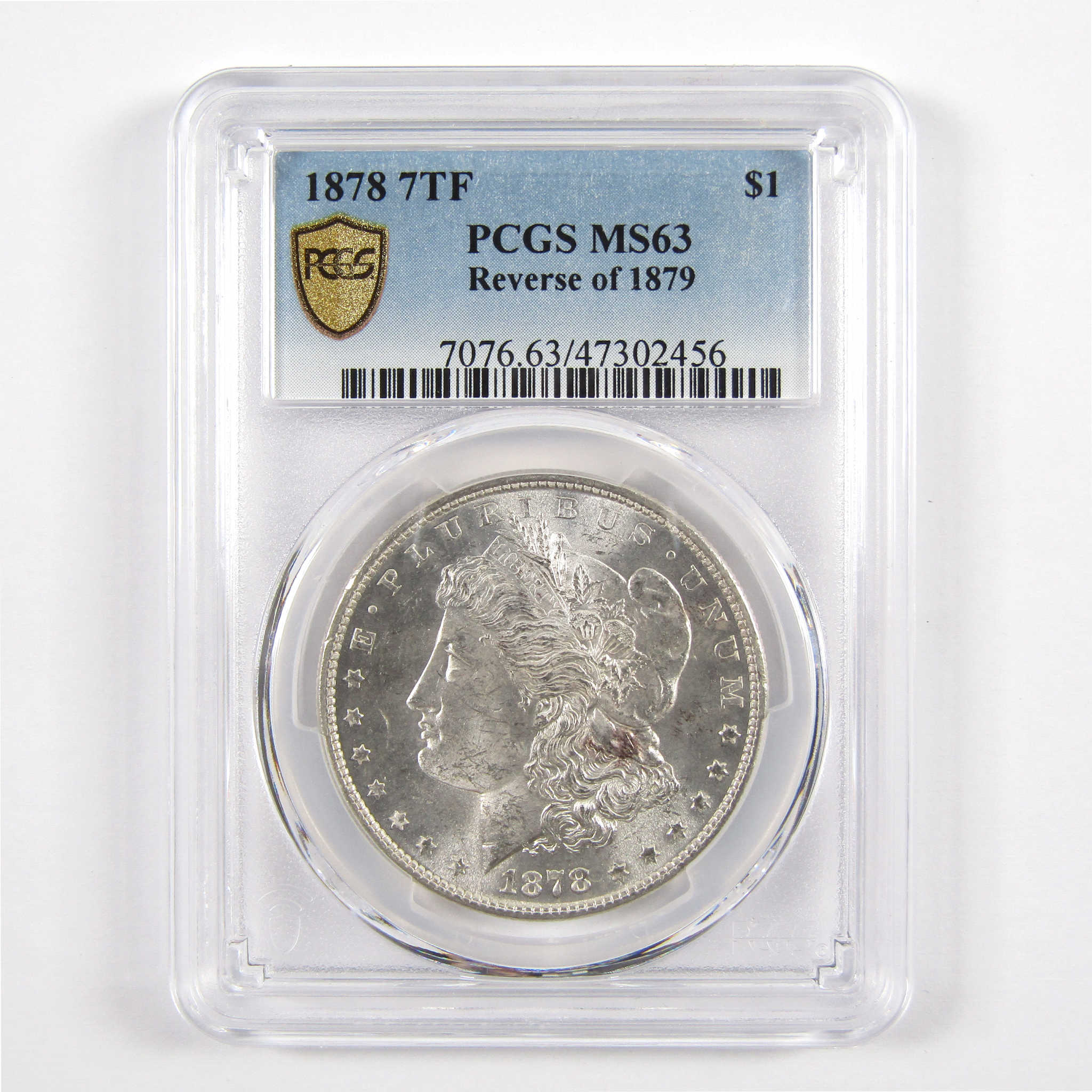 1878 7TF Rev 79 Morgan Dollar MS 63 PCGS 90% Silver $1 SKU:I11201 - Morgan coin - Morgan silver dollar - Morgan silver dollar for sale - Profile Coins &amp; Collectibles