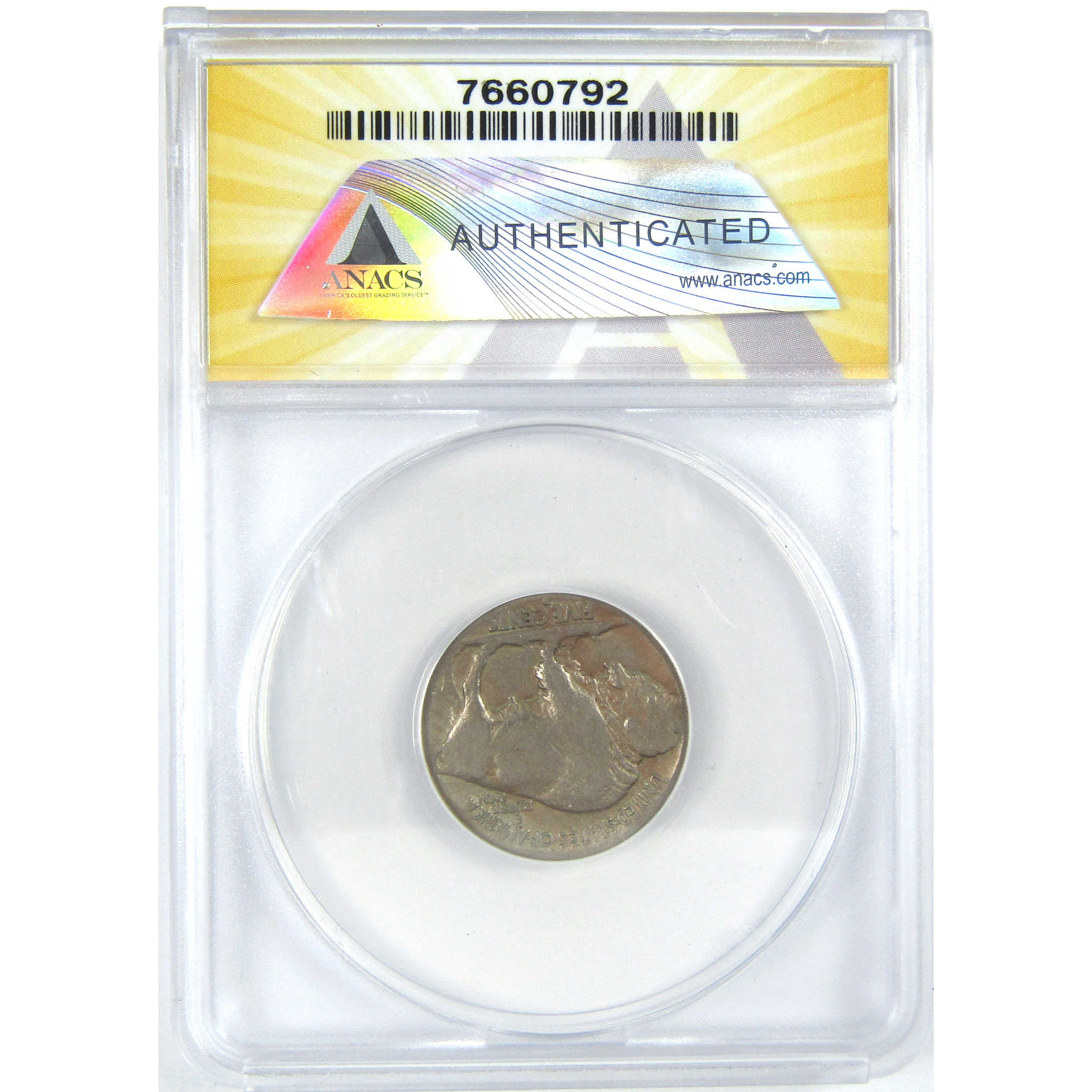 1914 D Indian Head Buffalo Nickel G 6 ANACS 5c Coin SKU:I16284