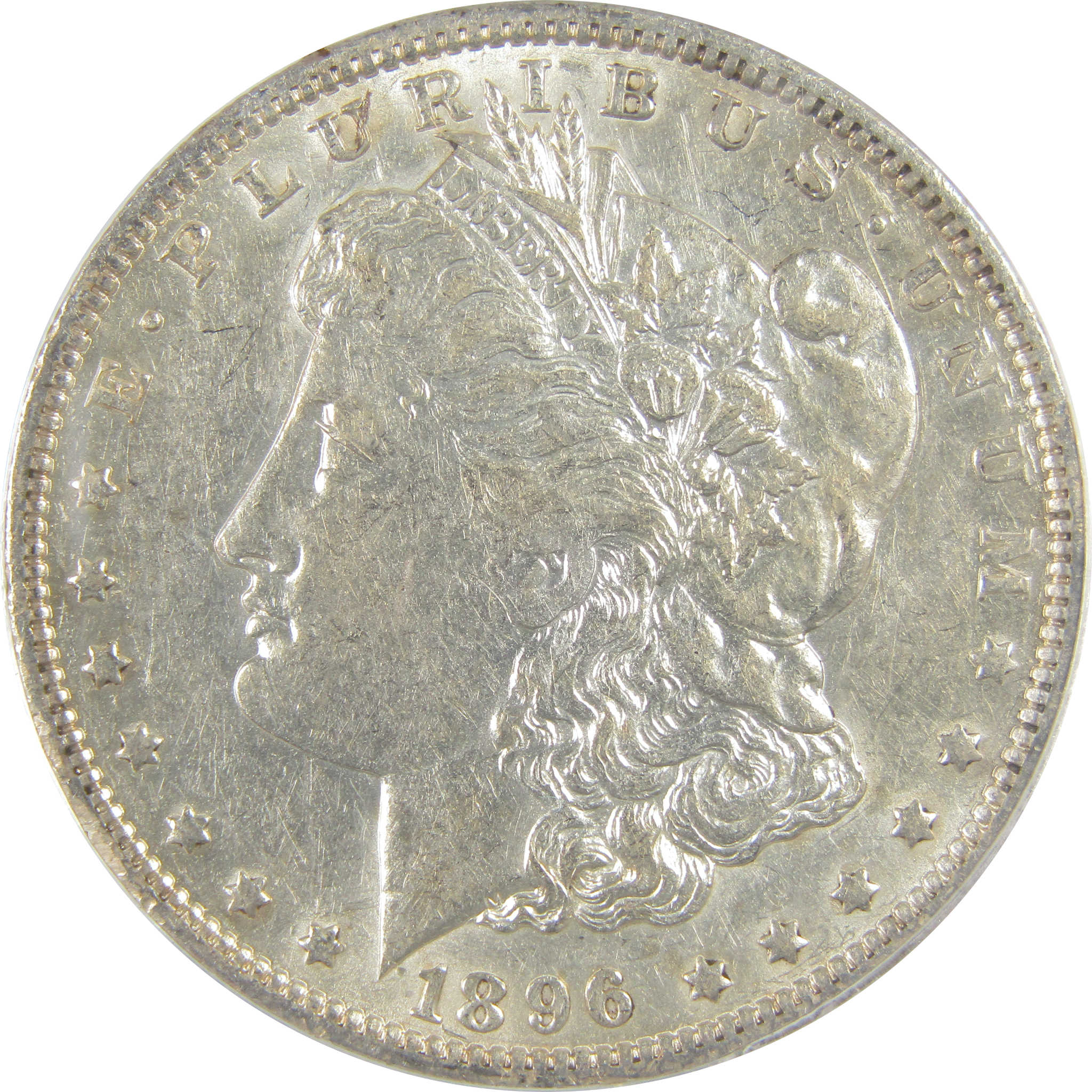 1896 O Morgan Dollar AU 50 Details ANACS Silver $1 Coin SKU:I19009 - Morgan coin - Morgan silver dollar - Morgan silver dollar for sale - Profile Coins &amp; Collectibles