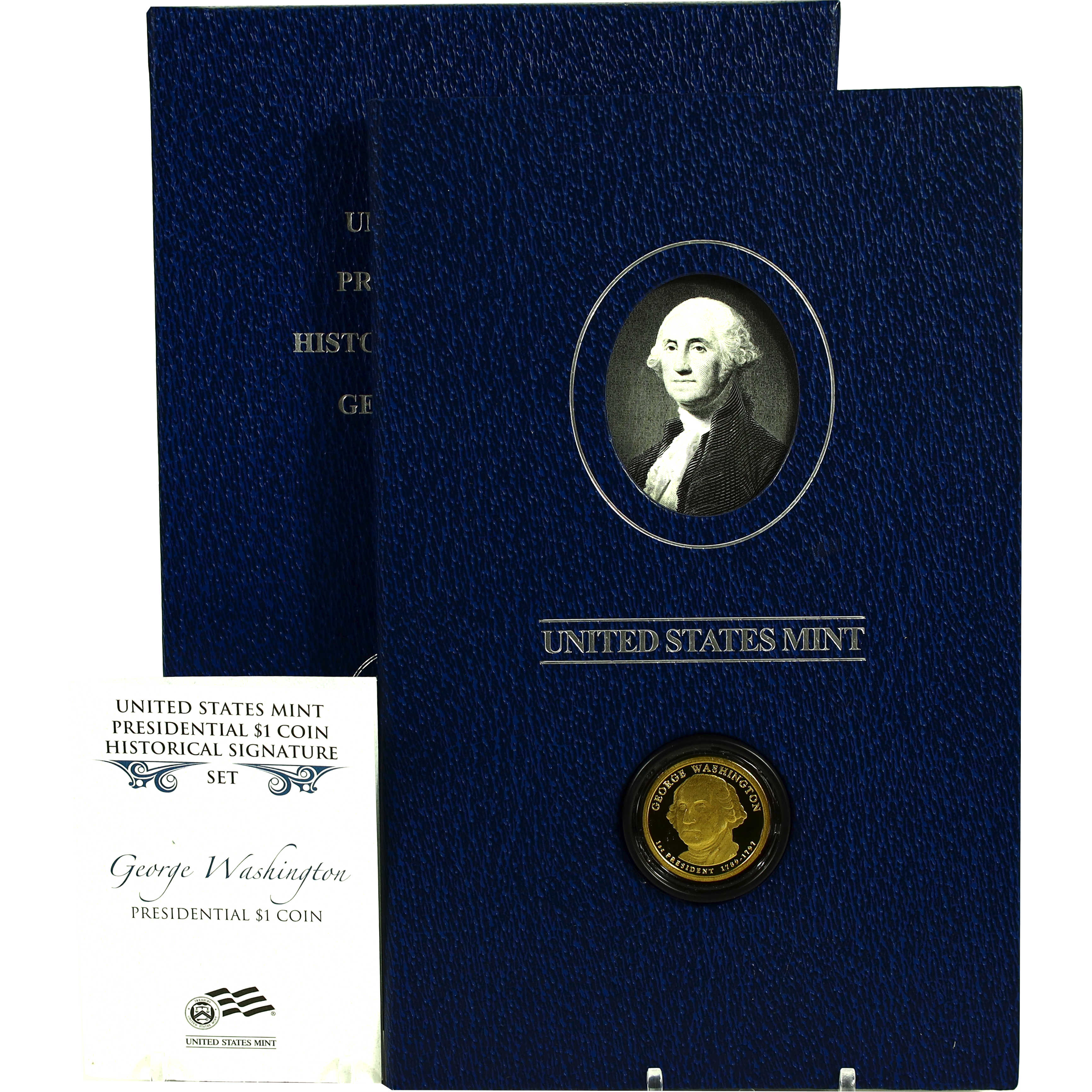 2007 S George Washington Presidential Dollar Signature Set SKU:CPC9048