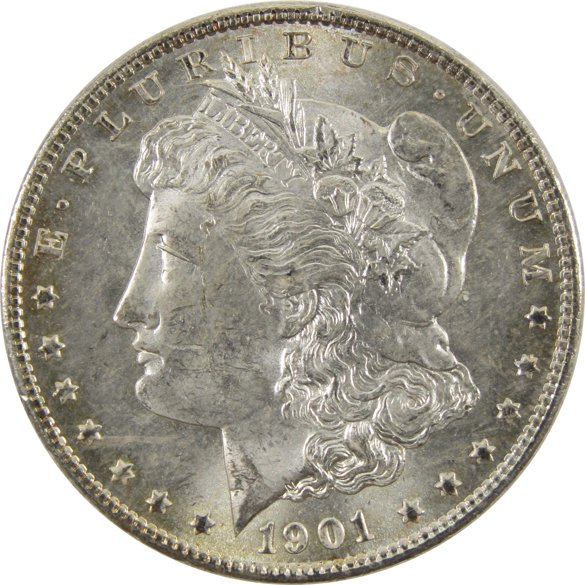 1901 O Morgan Dollar Uncirculated Details 90% Silver $1 SKU:I10466 - Morgan coin - Morgan silver dollar - Morgan silver dollar for sale - Profile Coins &amp; Collectibles