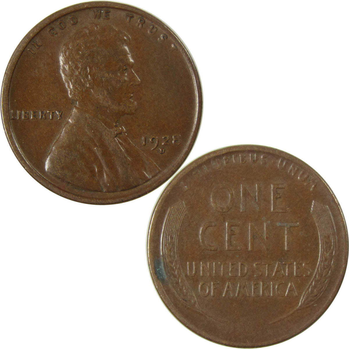 1928 D Lincoln Wheat Cent XF EF Extremely Fine 1c Coin SKU:I27575
