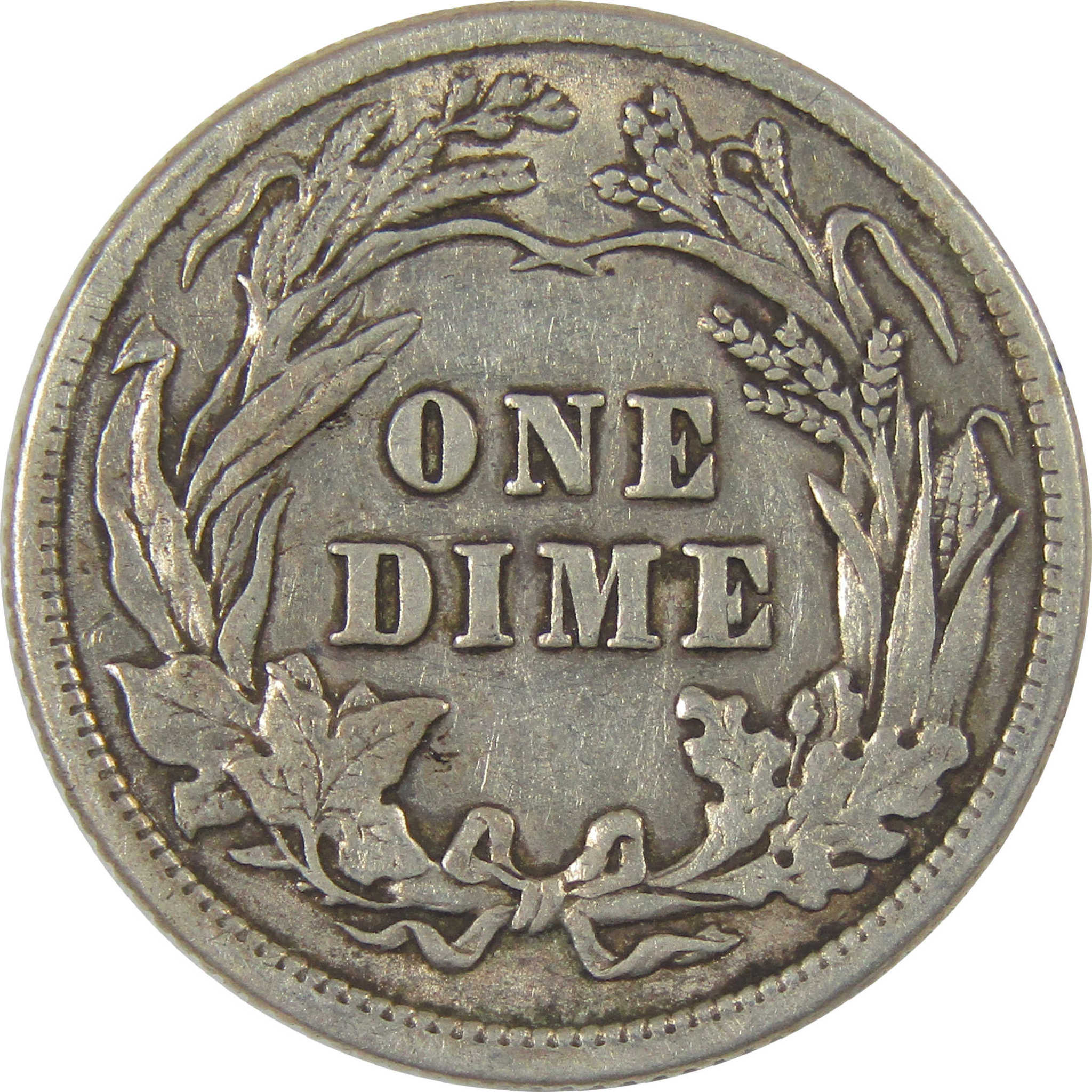 1914 Barber Dime XF EF Extremely Fine Silver 10c Coin SKU:I23842