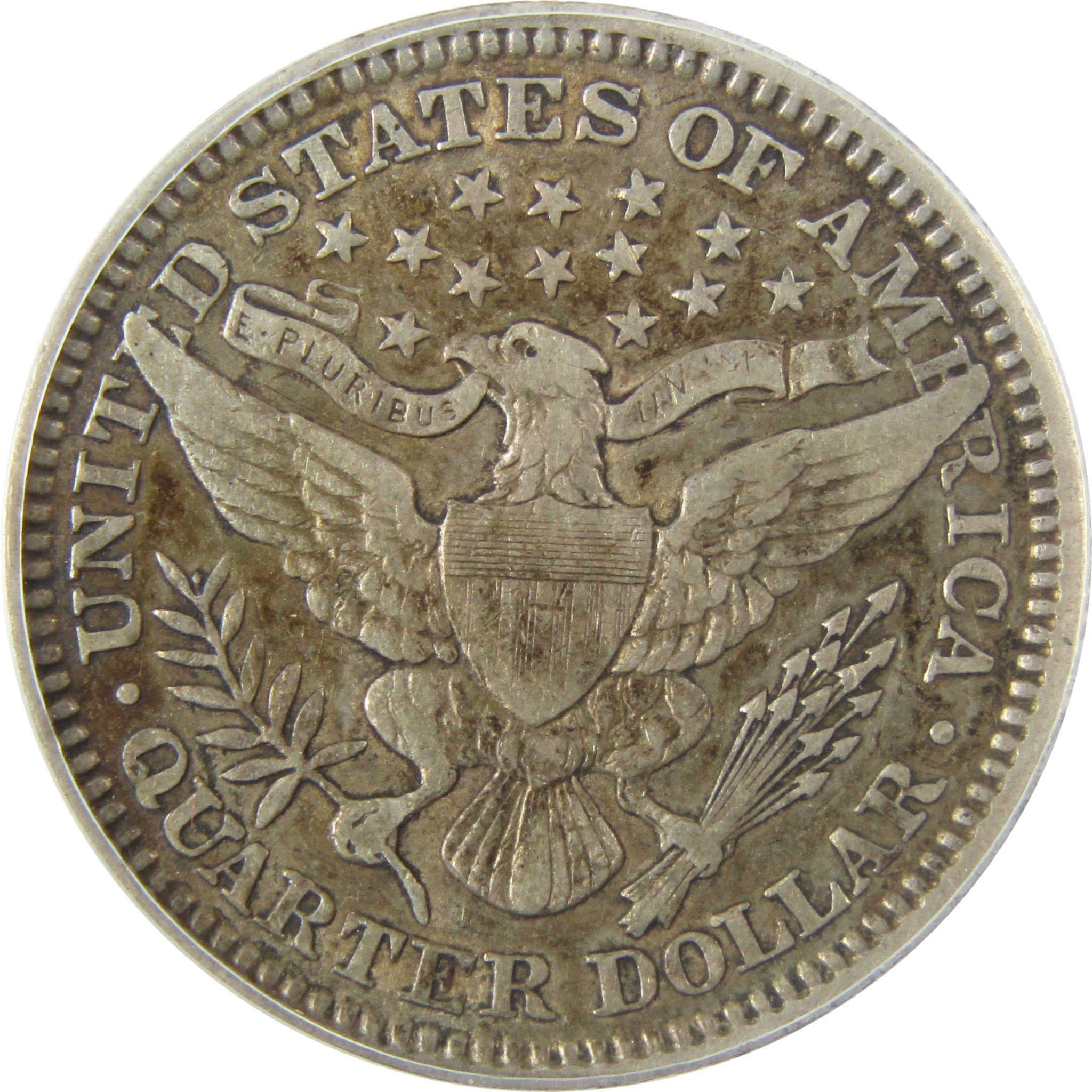 1900 Barber Silver Quarter VF 30 ANACS 25c Coin SKU:I28594