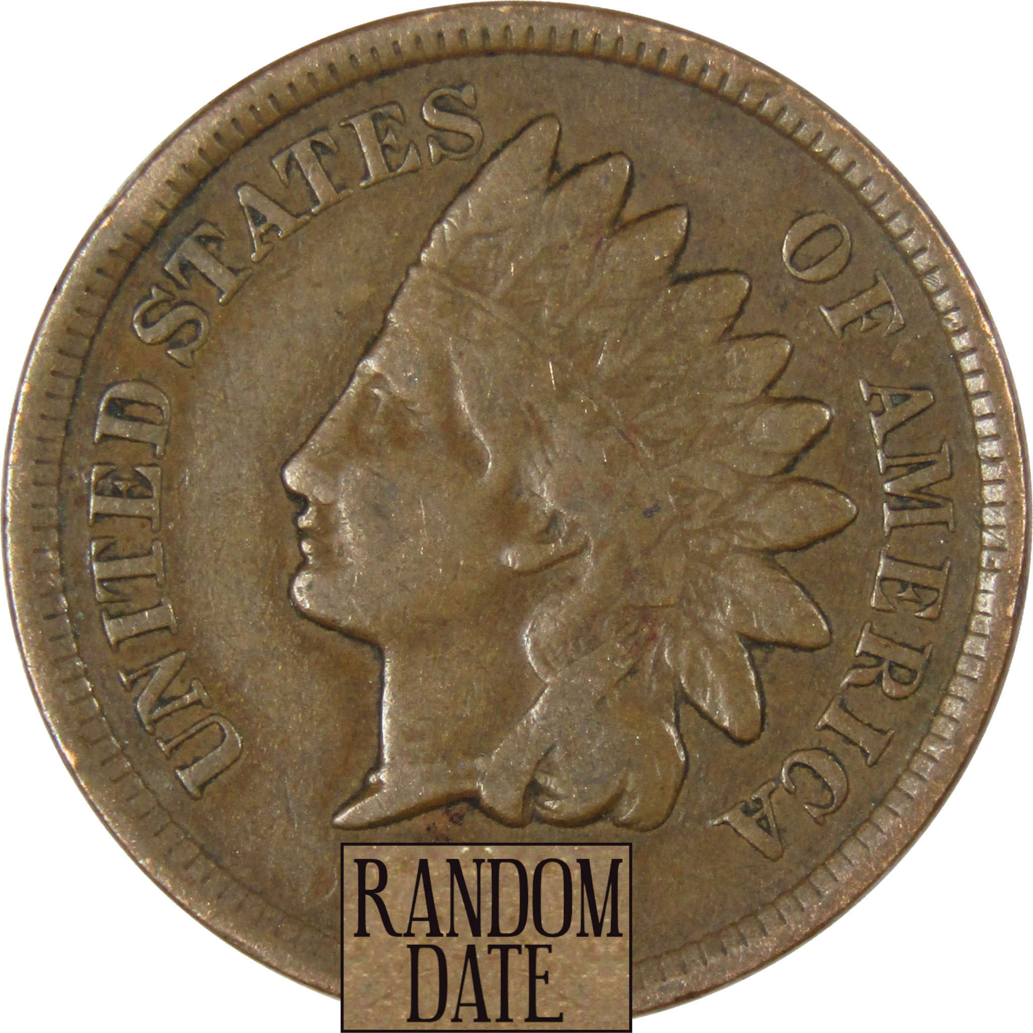 Indian Head Cent VG Very Good Penny 1c Coin Collectible Random Date