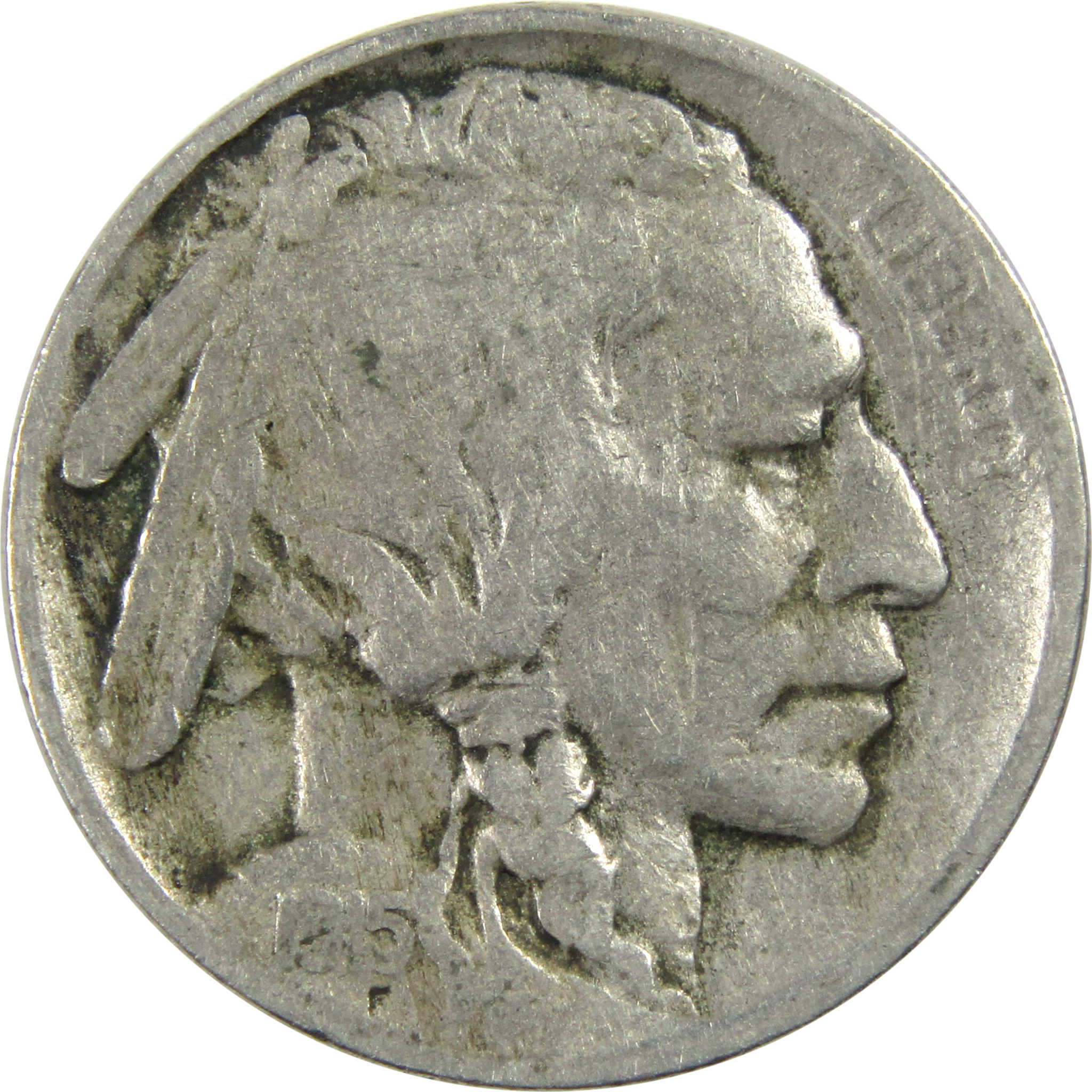 1915 Indian Head Buffalo Nickel VG Very Good 5c Coin SKU:I12978