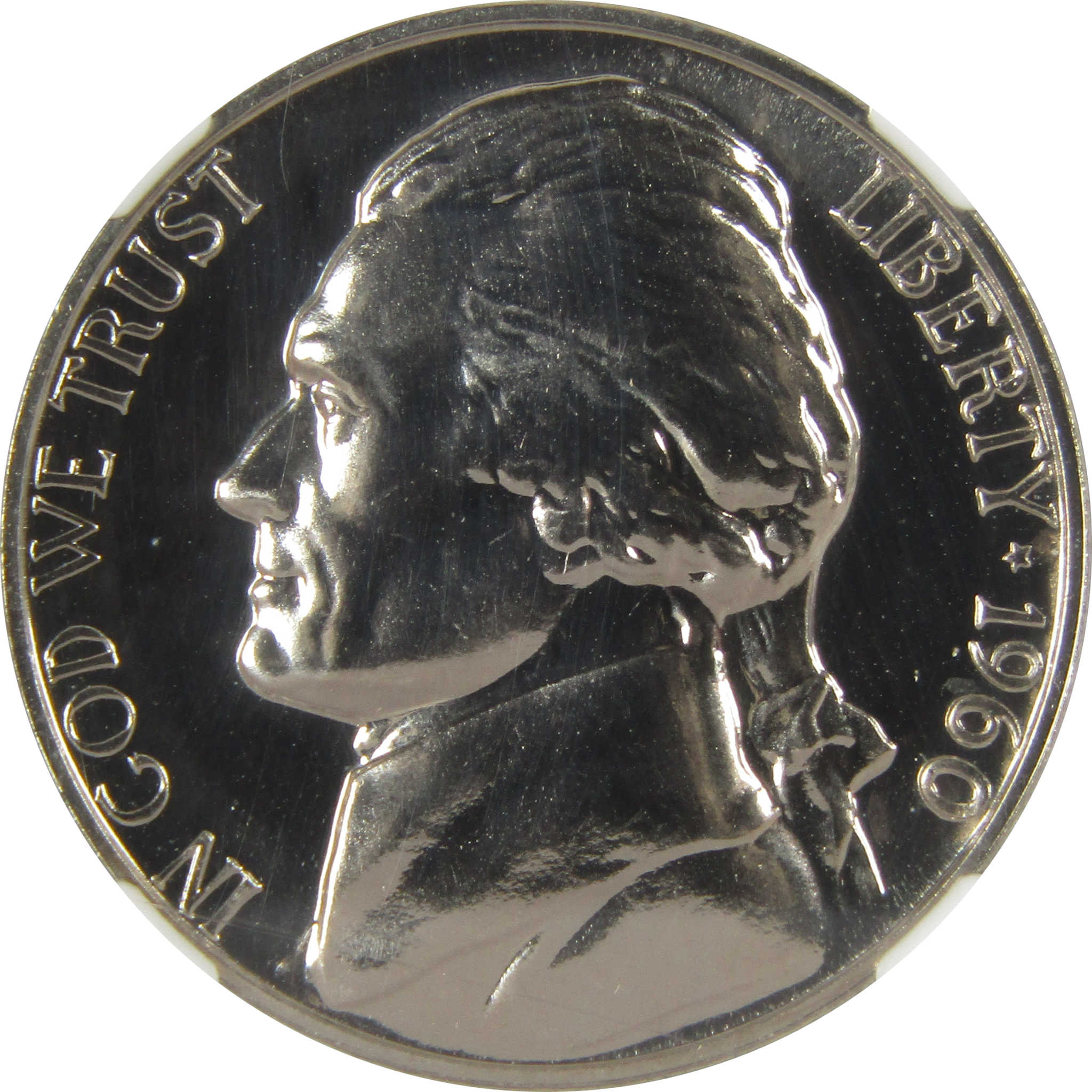 1960 Jefferson Nickel PF 69 NGC Proof 5c Coin Collectible SKU:I27327