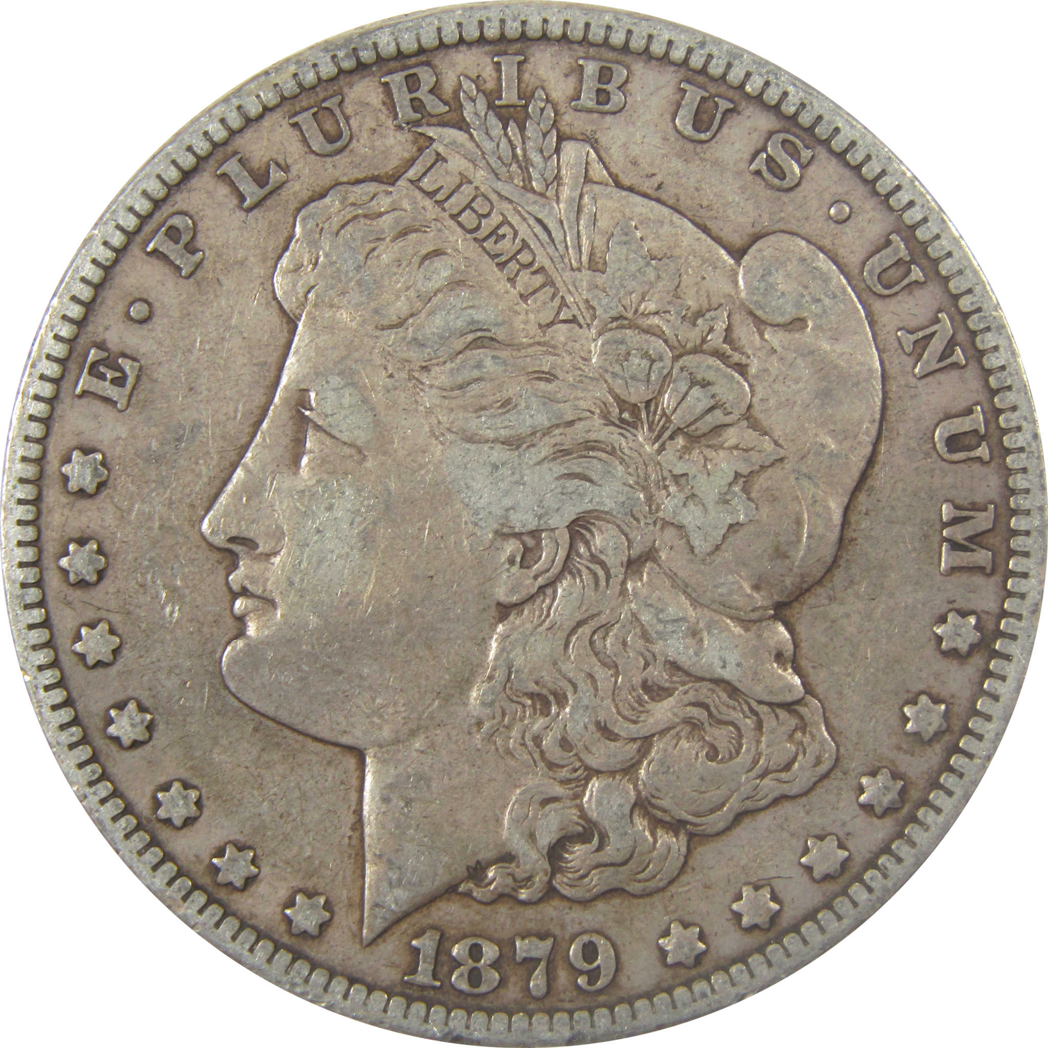 1879 S Rev 78 Morgan Silver Dollar VF Very Fine $1 Coin SKU:I22675 - Morgan coin - Morgan silver dollar - Morgan silver dollar for sale - Profile Coins &amp; Collectibles