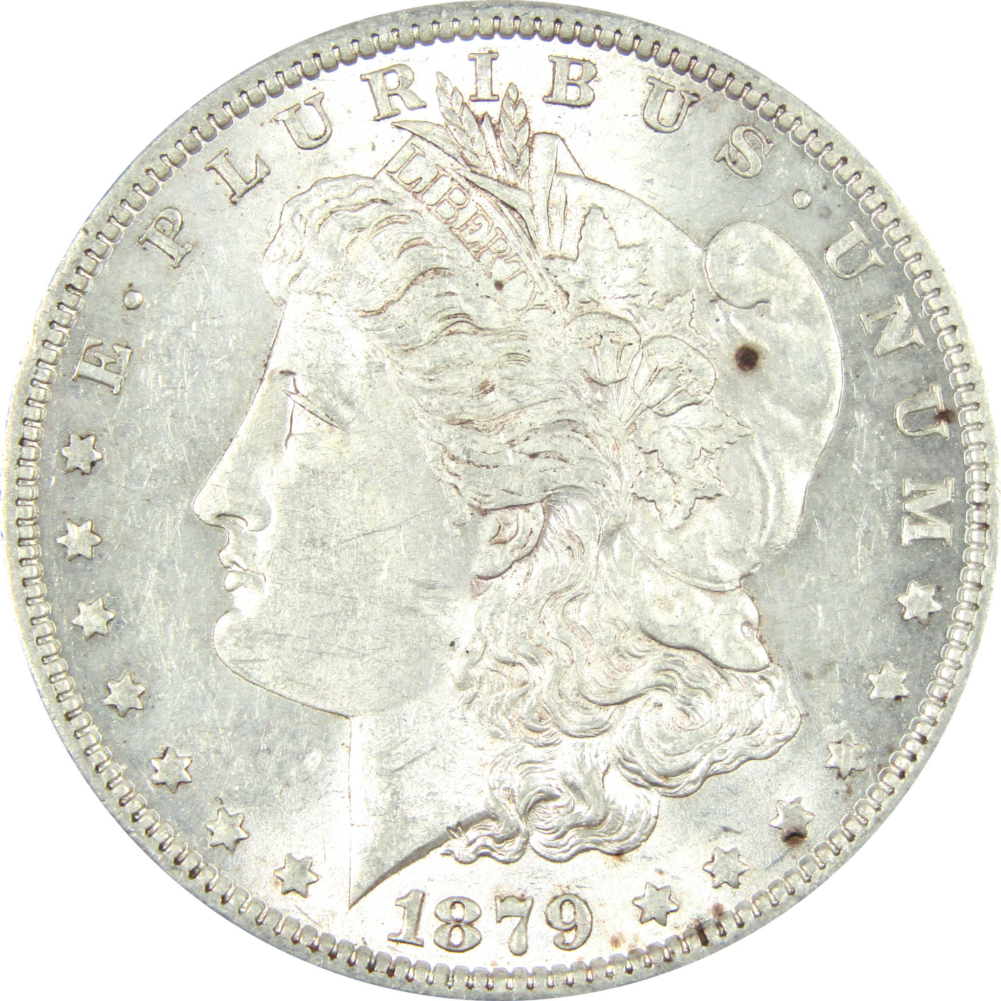 1879 O Morgan Dollar AU About Uncirculated Silver $1 Coin SKU:I15204 - Morgan coin - Morgan silver dollar - Morgan silver dollar for sale - Profile Coins &amp; Collectibles