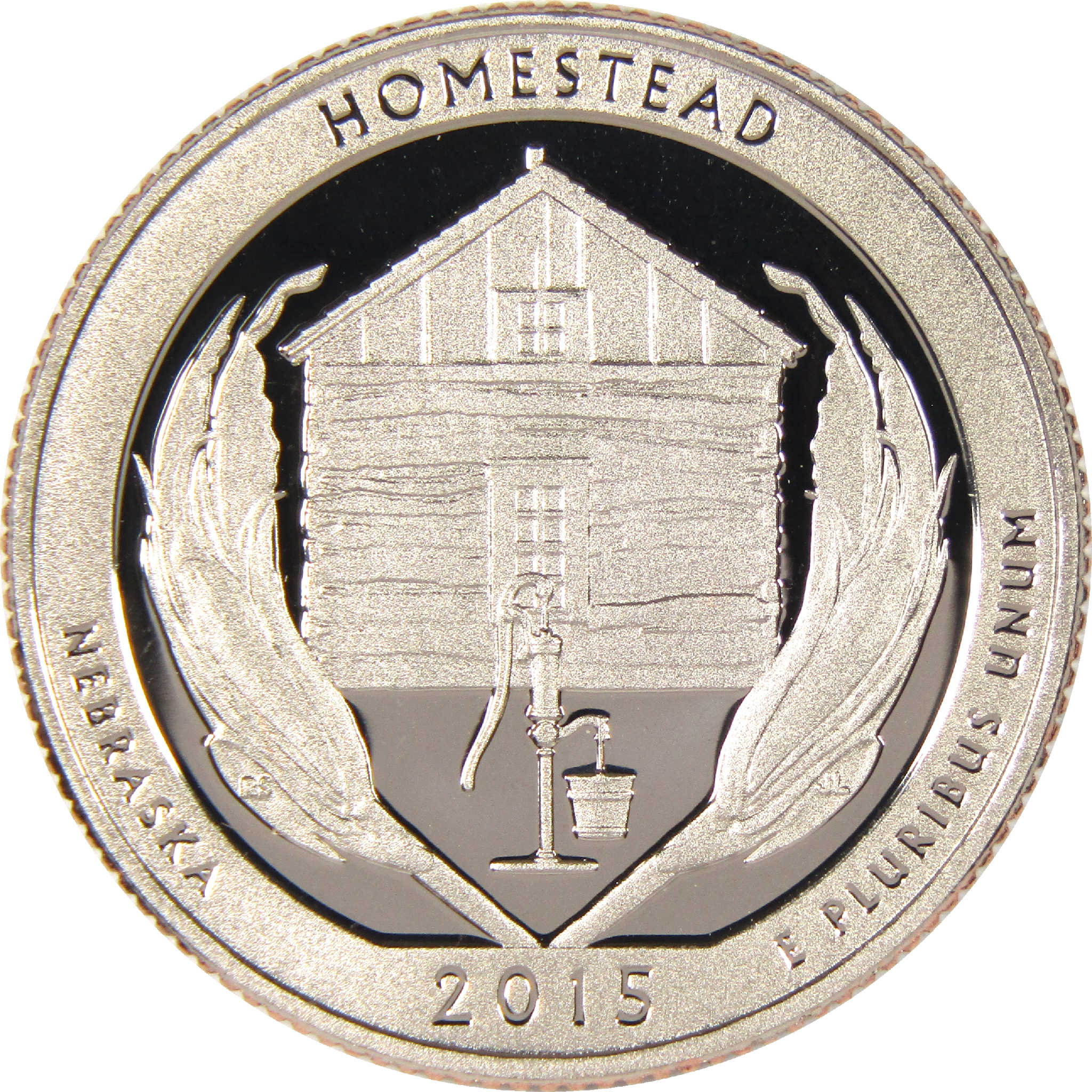 2015 S Homestead National Monument of America Quarter Clad 25c Proof