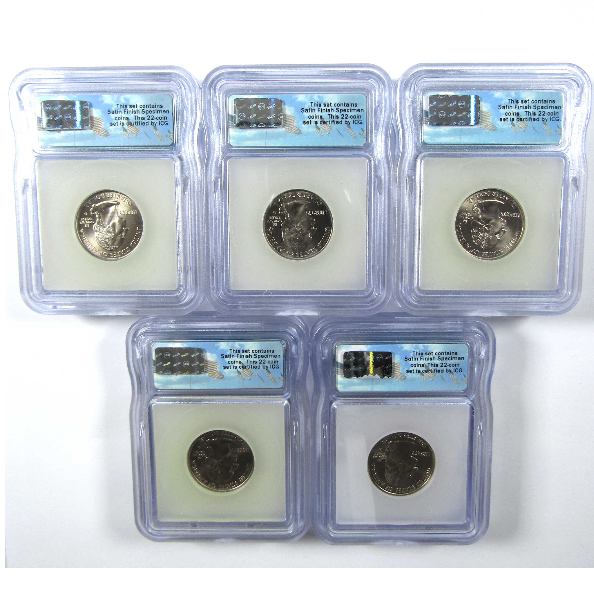 2005 Satin Finish U.S Uncirculated Mint Set SP 69 ICG SKU:CPC6628