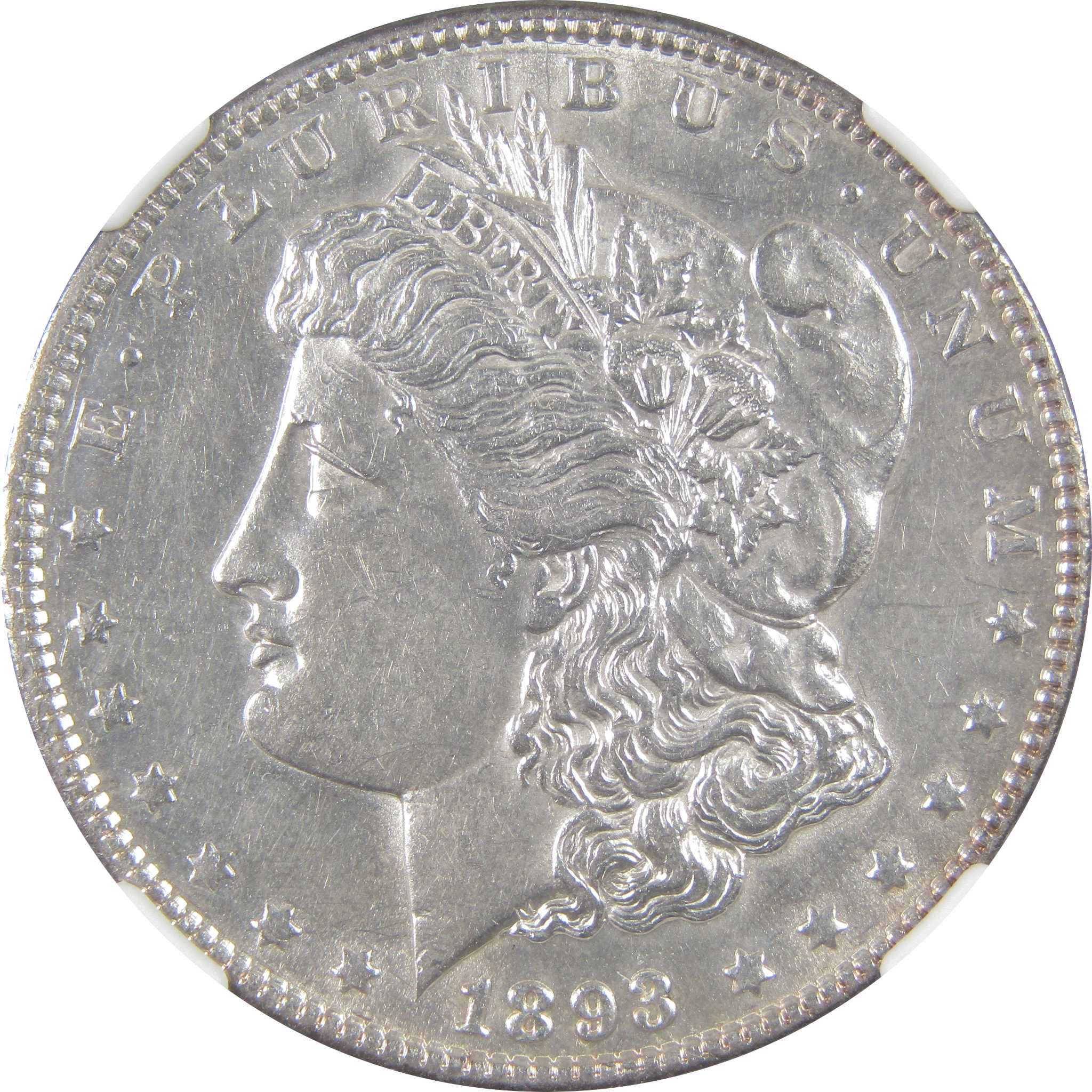 1893 Morgan Dollar AU 55 NGC Silver $1 Coin SKU:I18252 - Morgan coin - Morgan silver dollar - Morgan silver dollar for sale - Profile Coins &amp; Collectibles