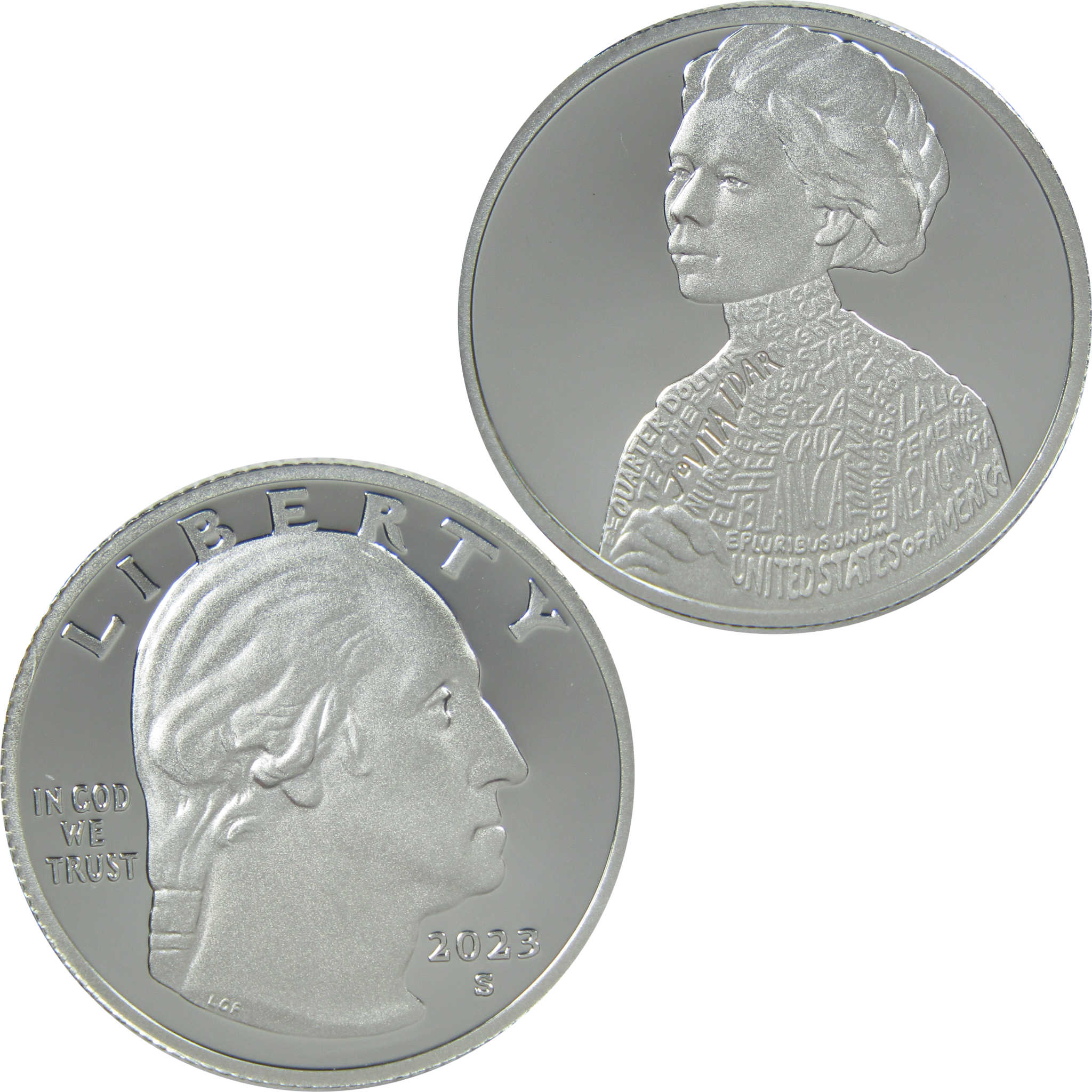 2023 S Jovita Idar American Women Quarter Choice Proof .999 Silver