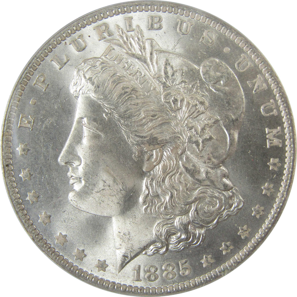1885 O Morgan Silver Dollar MS 63 ANACS Uncirculated SKU:I27948 - Morgan coin - Morgan silver dollar - Morgan silver dollar for sale - Profile Coins &amp; Collectibles