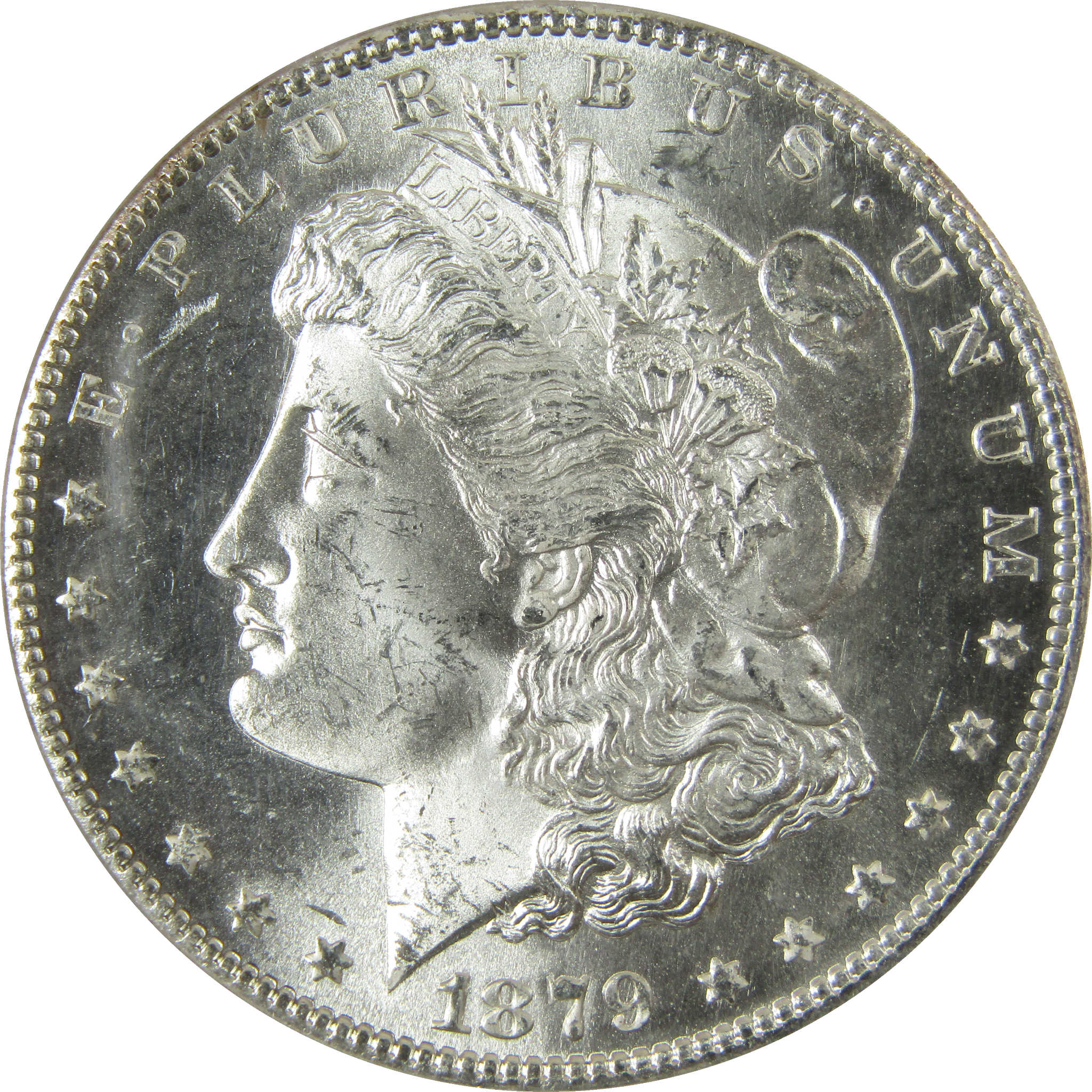 1879 S Rev 79 Morgan Silver Dollar MS 64 ANACS Uncirculated SKU:I28310