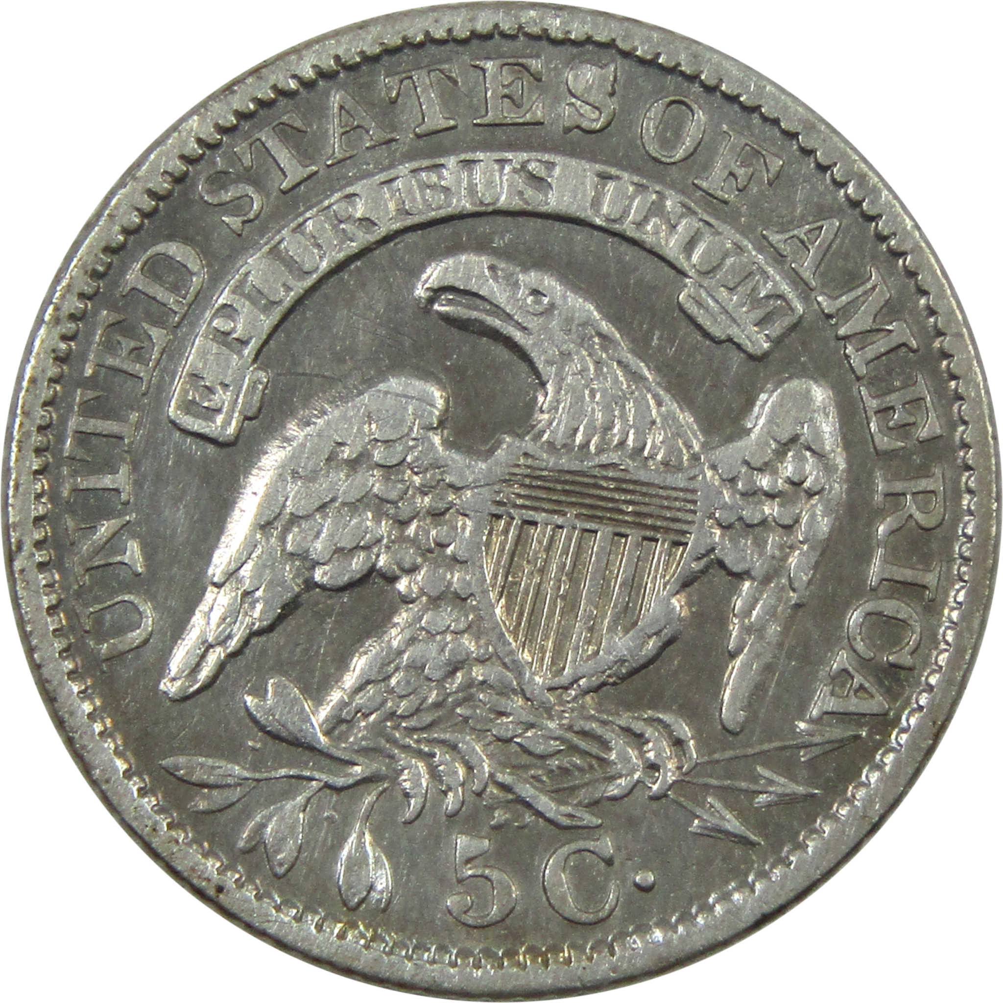 1834 Capped Bust Half Dime VF Very Fine Details Silver 5c SKU:I14057