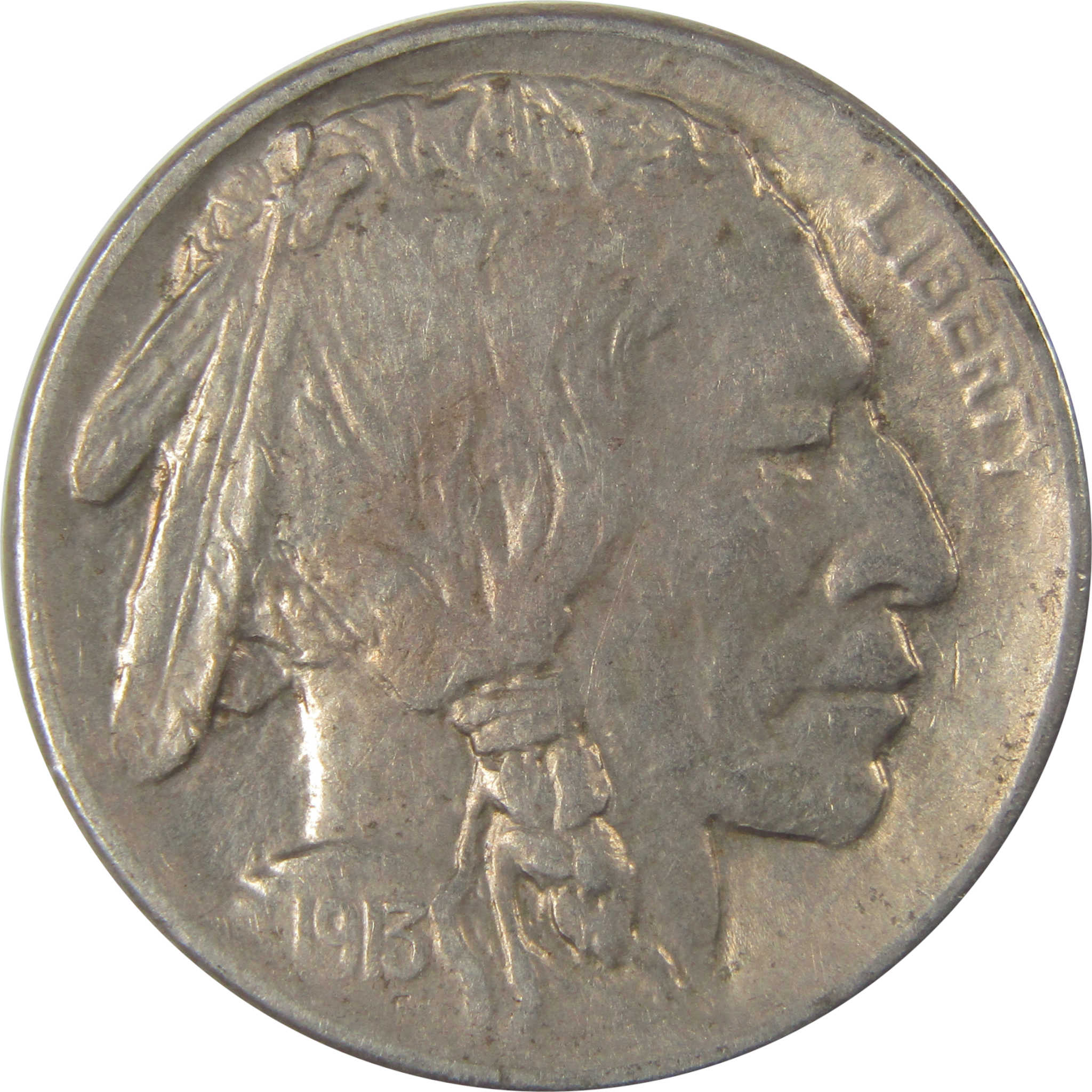 1913 S Type 1 Buffalo Nickel XF EF Extremely Fine SKU:I22845