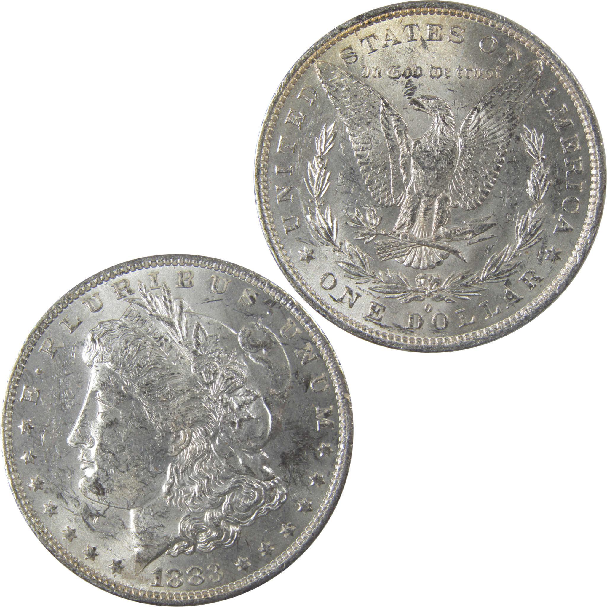 1883 O Morgan Silver Dollar Uncirculated Mint State Toned SKU:I24872