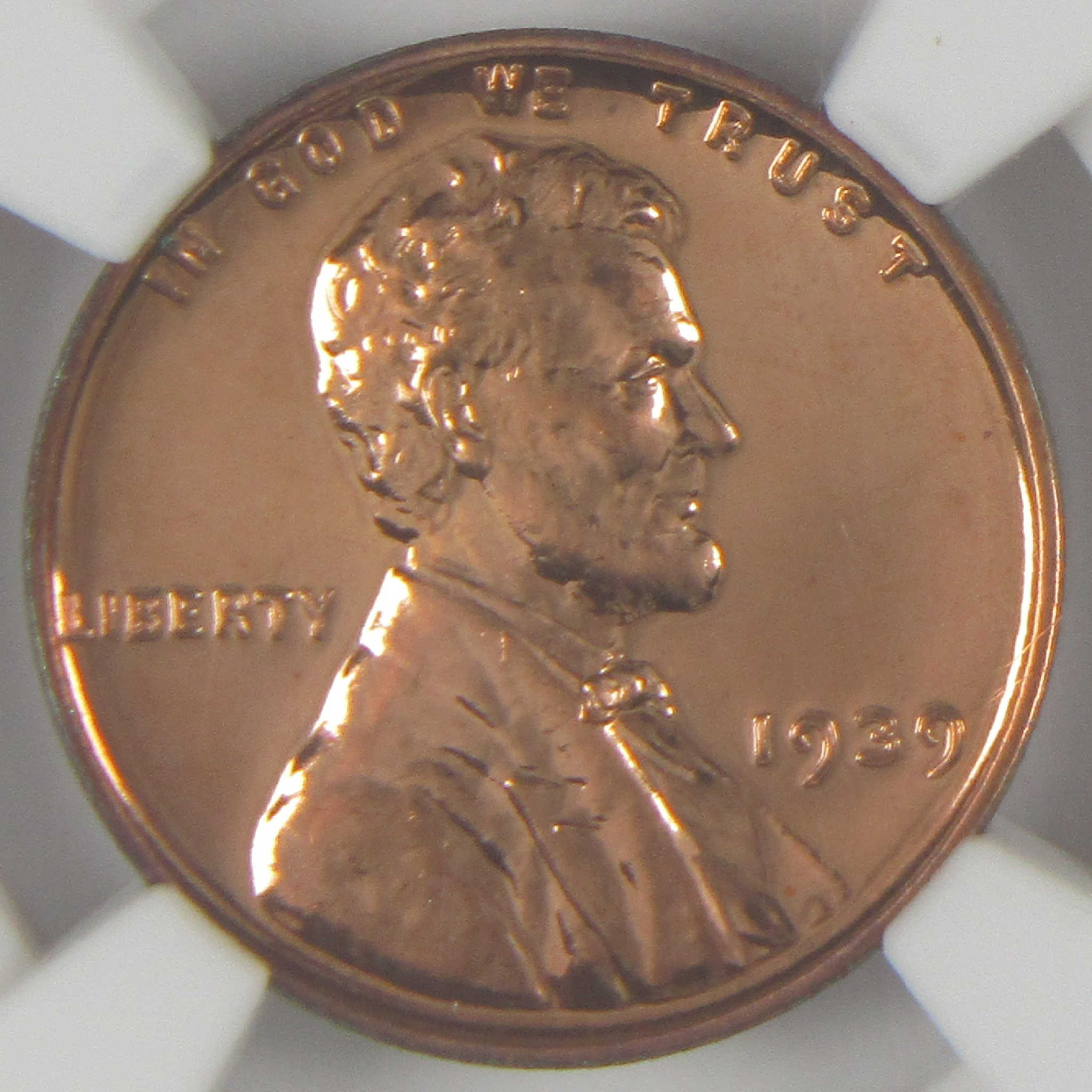 1939 Lincoln Wheat Cent PF 66 RD NGC Penny Proof 1c Coin