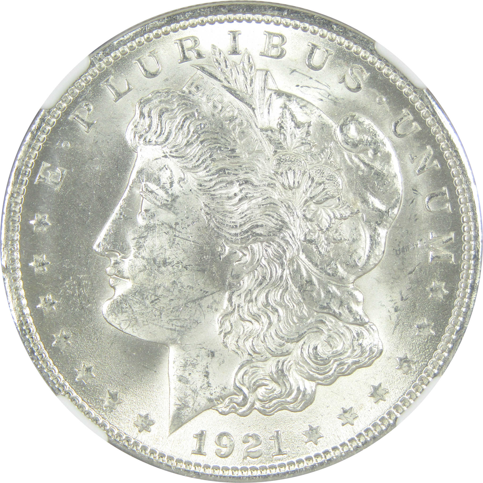 1921 Morgan Dollar MS 63 NGC Silver $1 Uncirculated Coin SKU:I15282