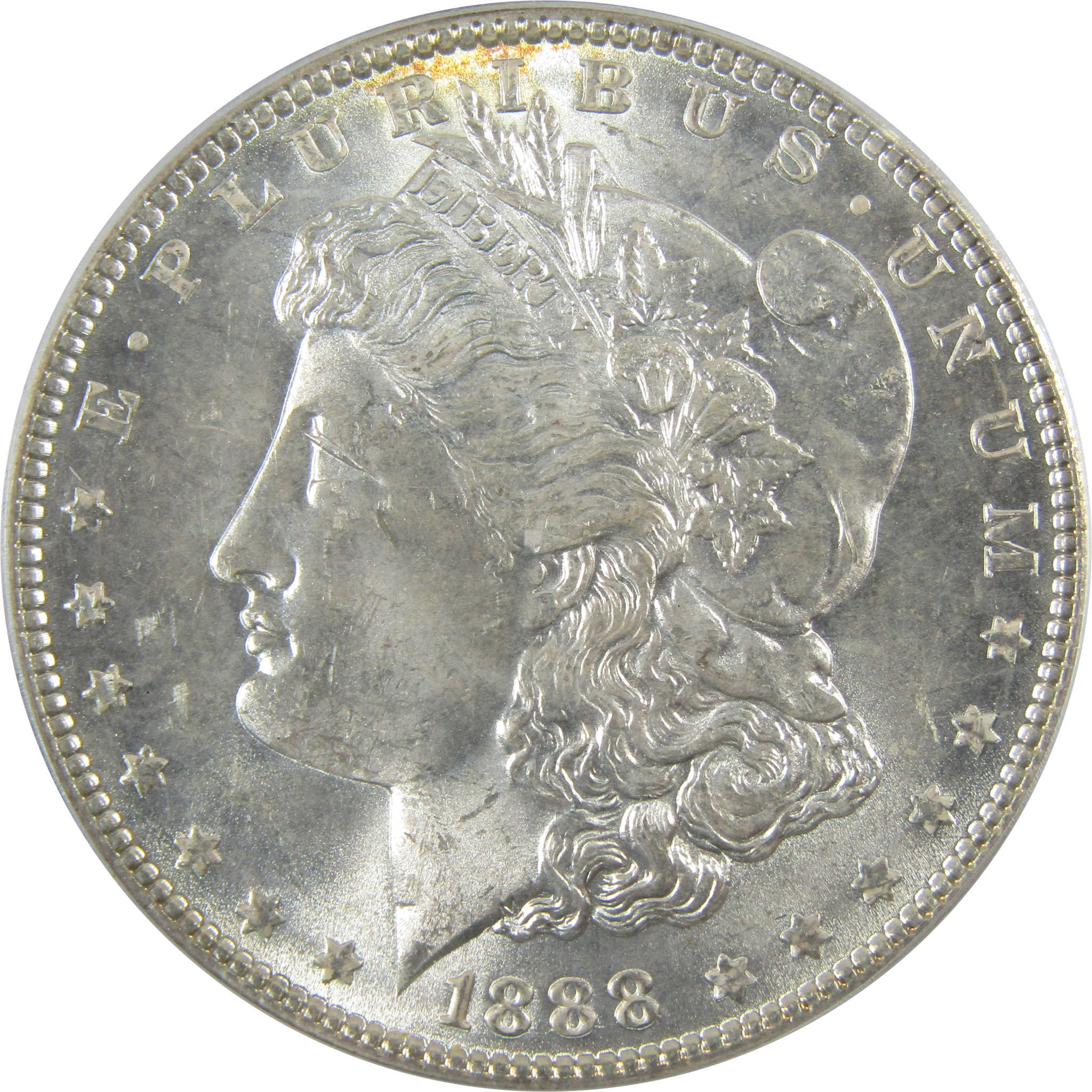 1888 Morgan Silver Dollar MS 63 PCGS Uncirculated SKU:CP1048