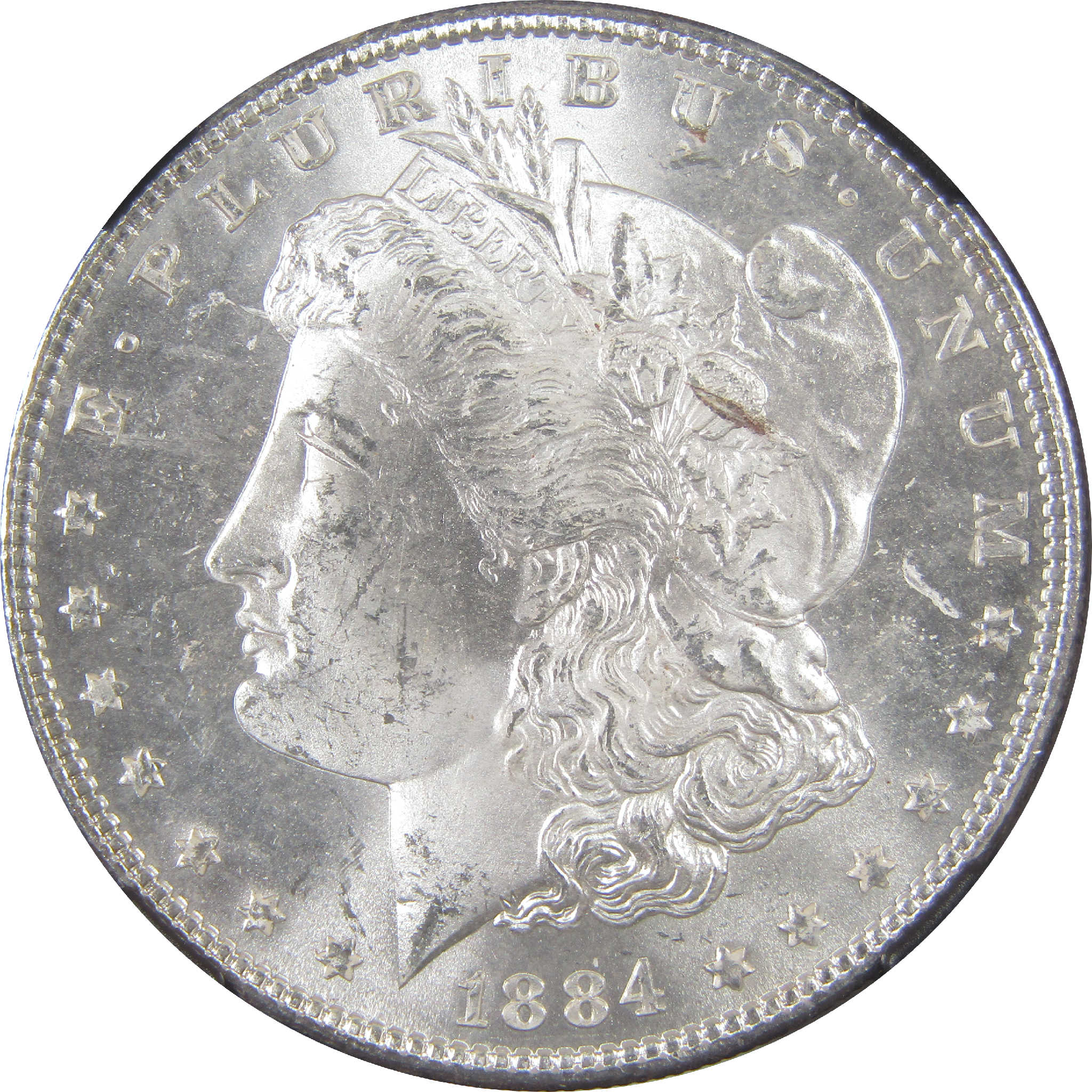 1884 Morgan Dollar MS 63 NGC Silver Original Bag Fragment SKU:I18152 - Morgan coin - Morgan silver dollar - Morgan silver dollar for sale - Profile Coins &amp; Collectibles