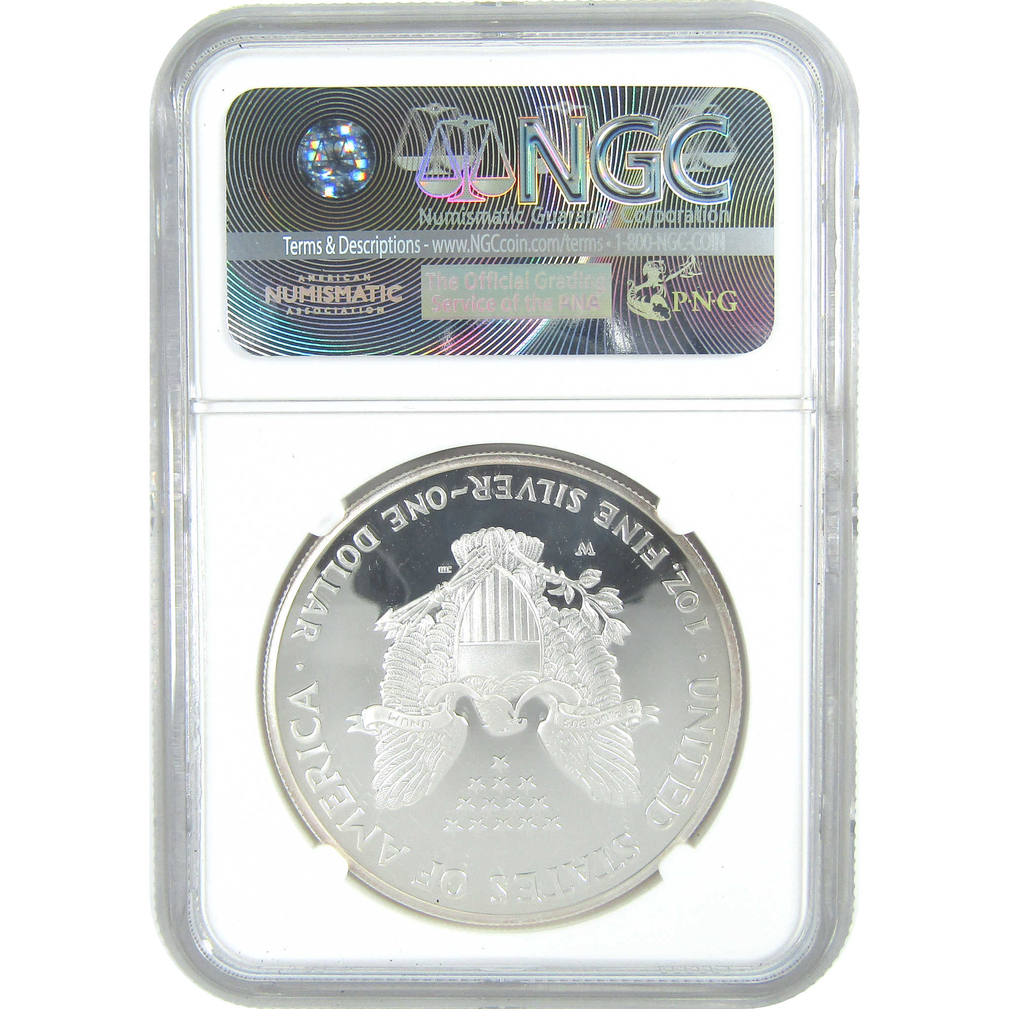 2005 W American Silver Eagle PF 69 UCAM NGC Proof $1 SKU:CPC9594