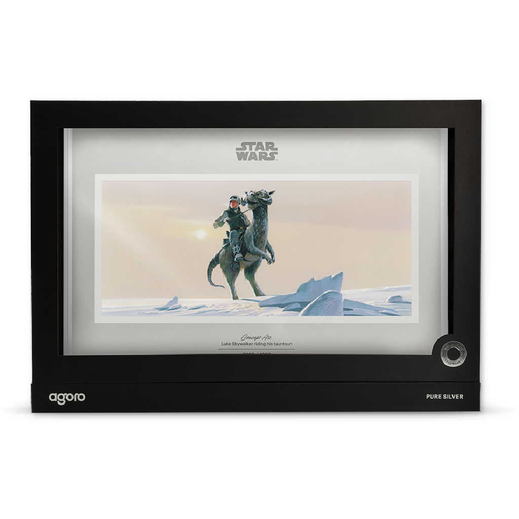 2026 Star Wars Luke Skywalker Riding Tauntaun Silver Foil SKU:OPC282