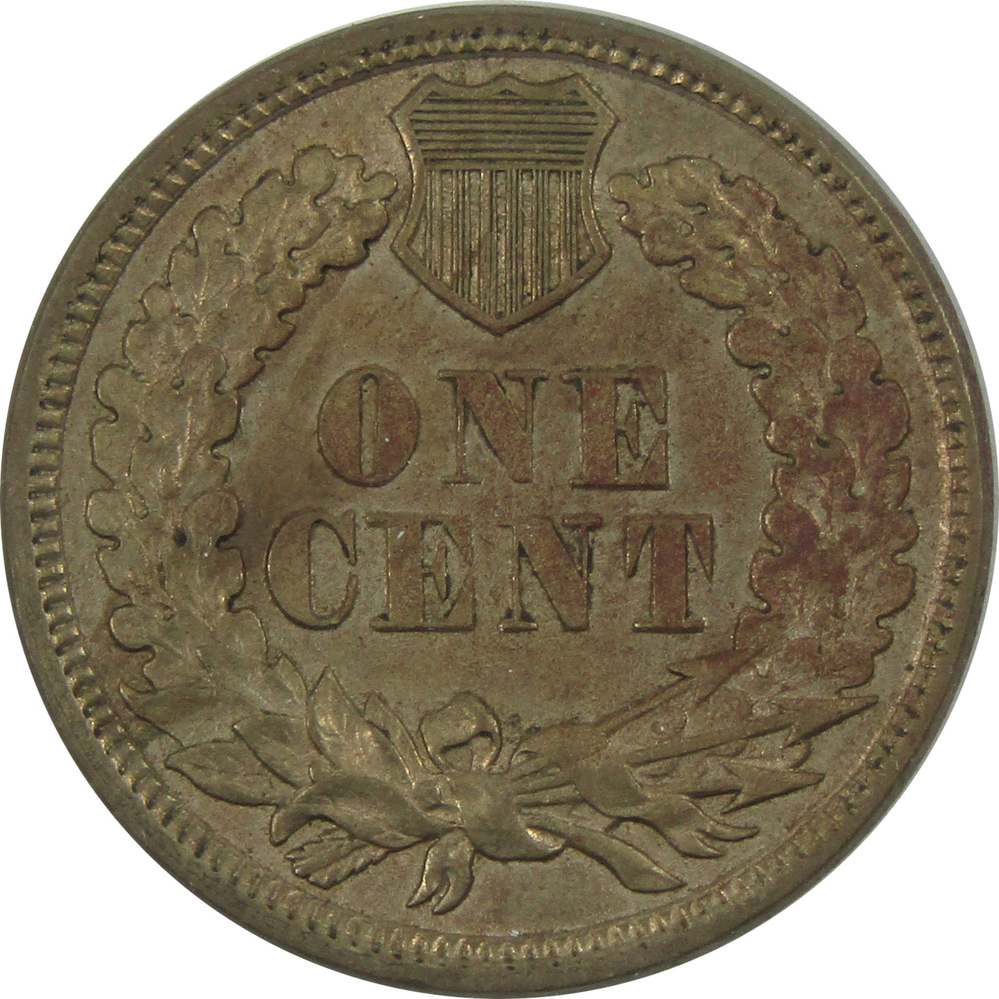 1862 Type 2 Indian Head Cent AU About Unc Copper-Nickel SKU:I16589