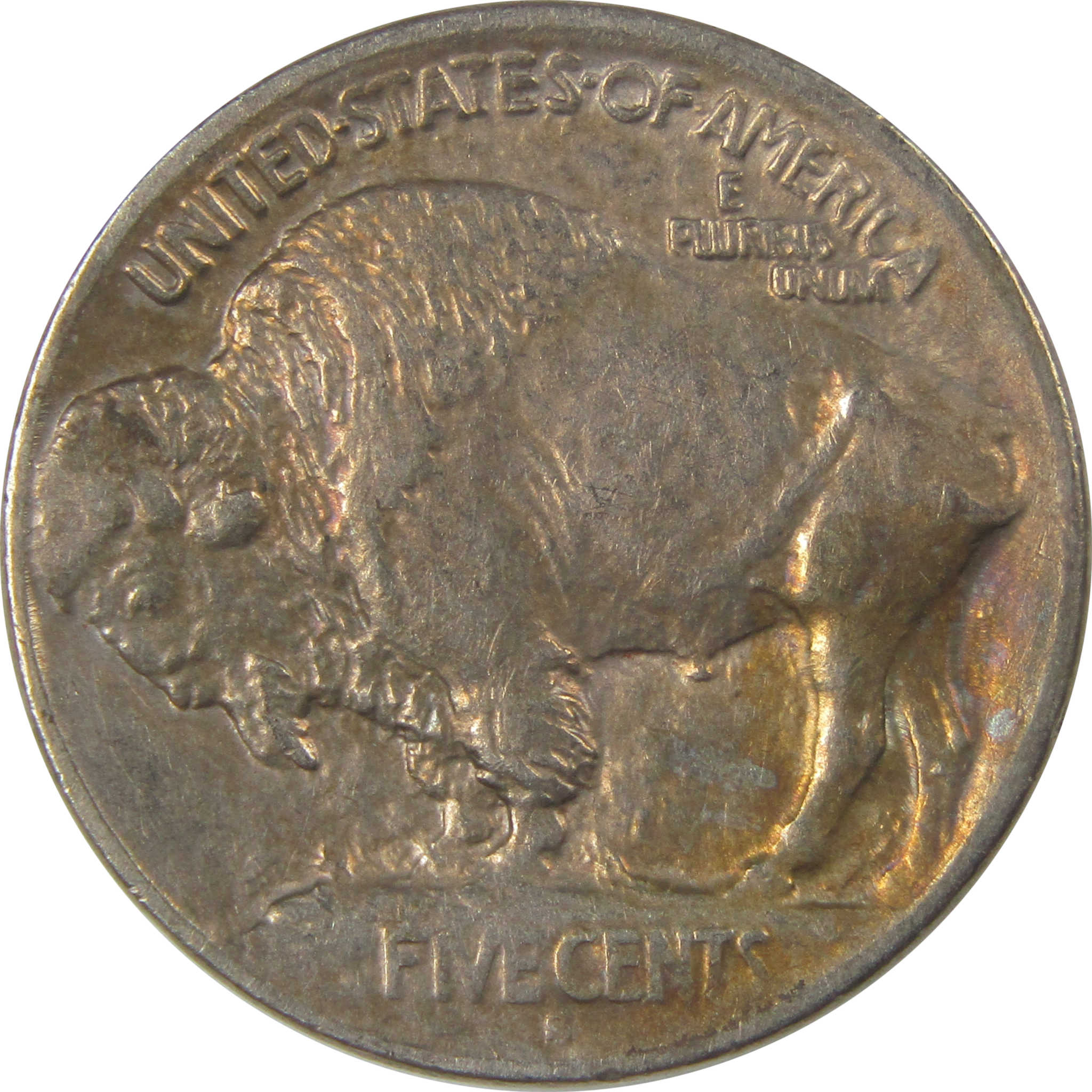 1913 S Type 1 Buffalo Nickel XF EF Extremely Fine Details SKU:I22859