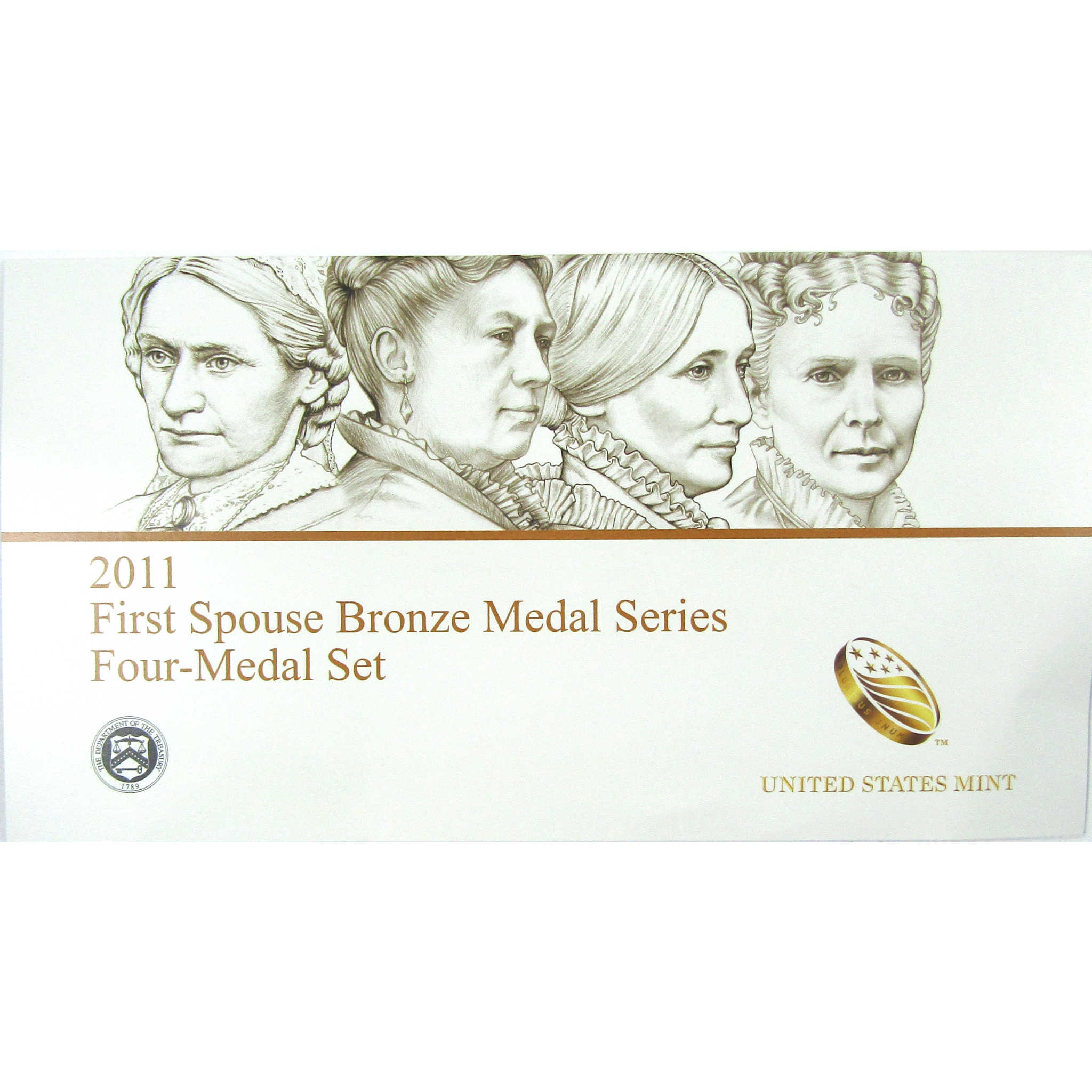 2011 First Spouse Bronze Medal Series 4 Piece Set SKU:CPC8981