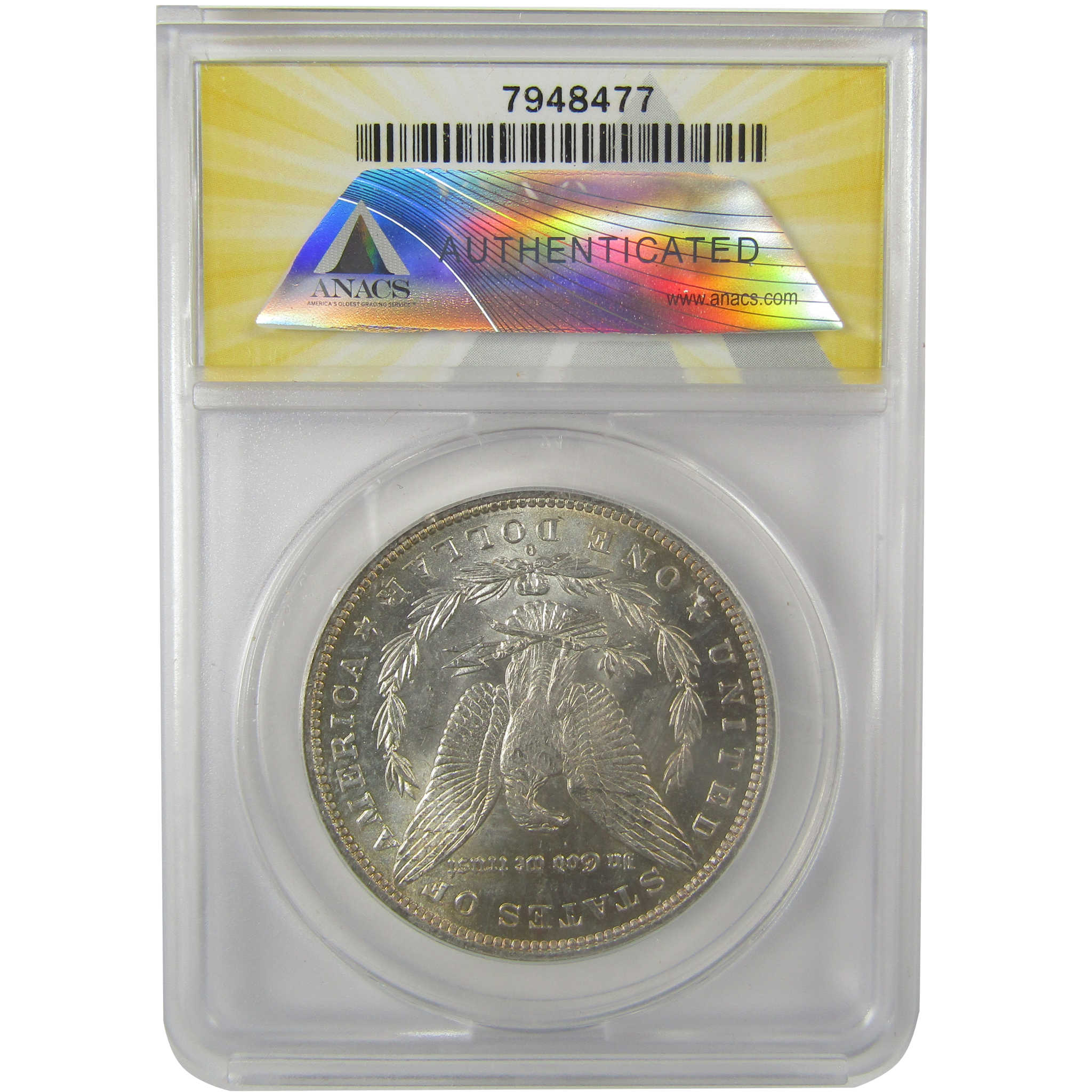 1882 O/S VAM-4 Recessed Top 100 Morgan Dollar MS 62 ANACS SKU:I21952 - Morgan coin - Morgan silver dollar - Morgan silver dollar for sale - Profile Coins &amp; Collectibles