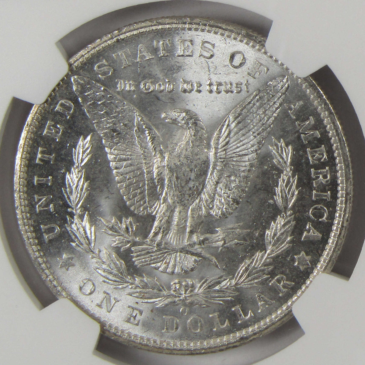 1904 O Morgan Silver Dollar MS 65 NGC Uncirculated $1 Coin Collectible