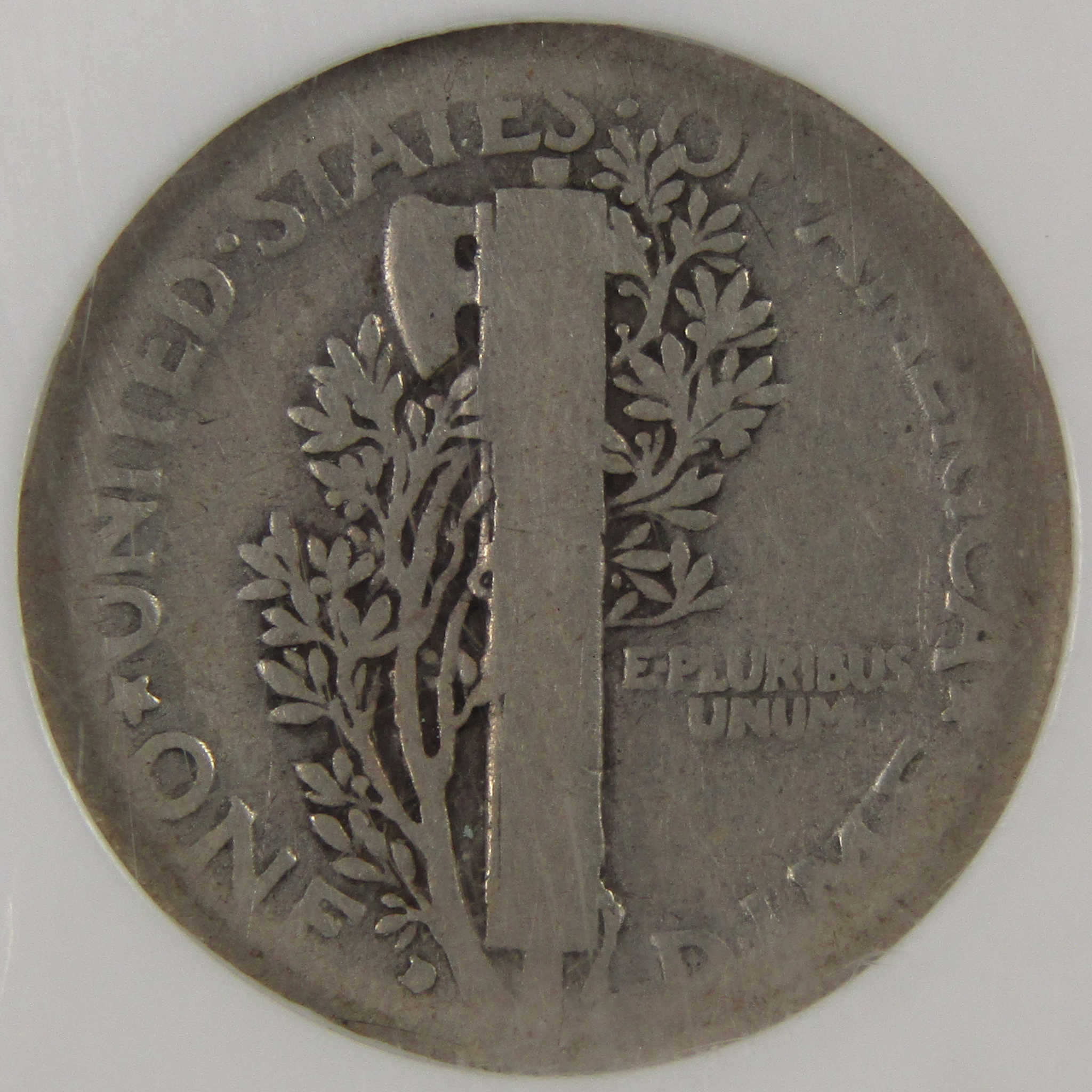 1916 D Mercury Dime AG 3 NGC 90% Silver 10c Coin SKU:I10160