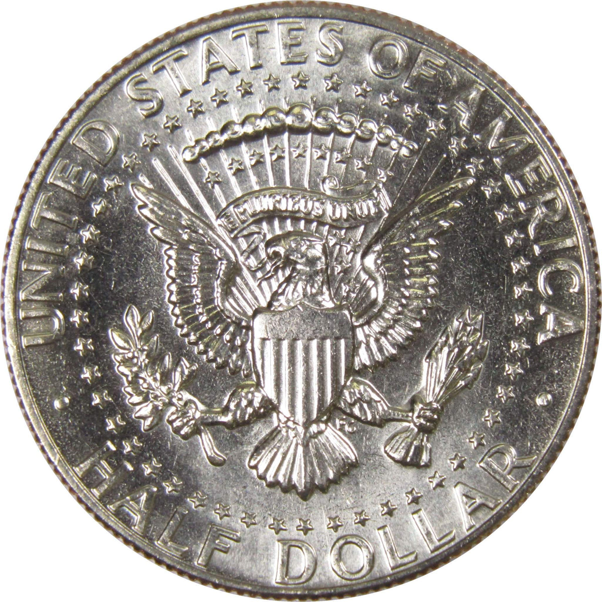 1986 D Kennedy Half Dollar Clad Uncirculated Mint State 50c Coin