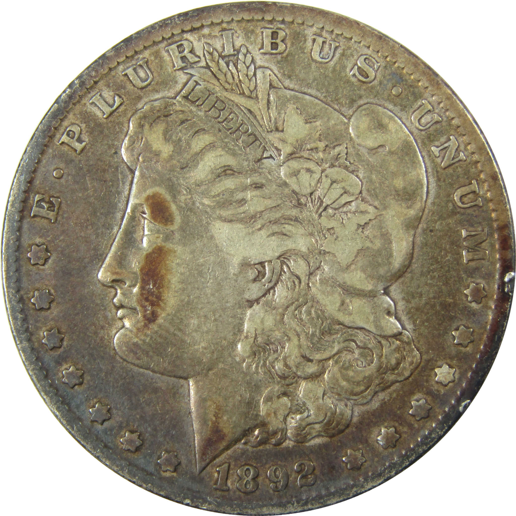 1892 O Morgan Silver Dollar VF Very Fine $1 Coin SKU:CP1624
