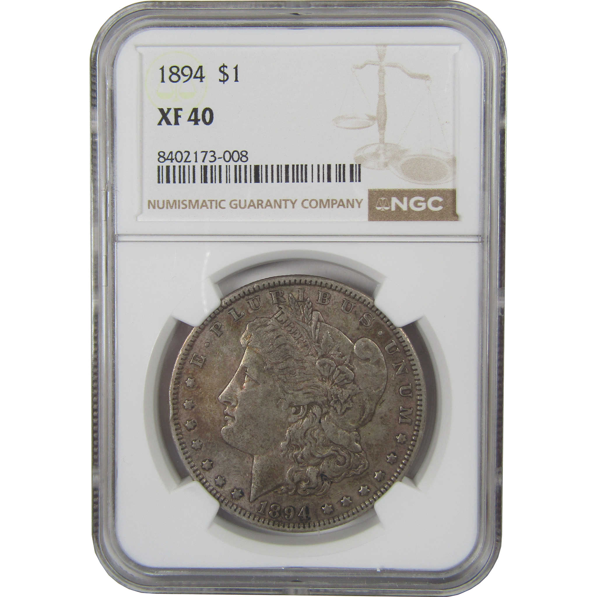 1894 Morgan Dollar XF 40 NGC Silver $1 Coin SKU:I23818 - Morgan coin - Morgan silver dollar - Morgan silver dollar for sale - Profile Coins &amp; Collectibles