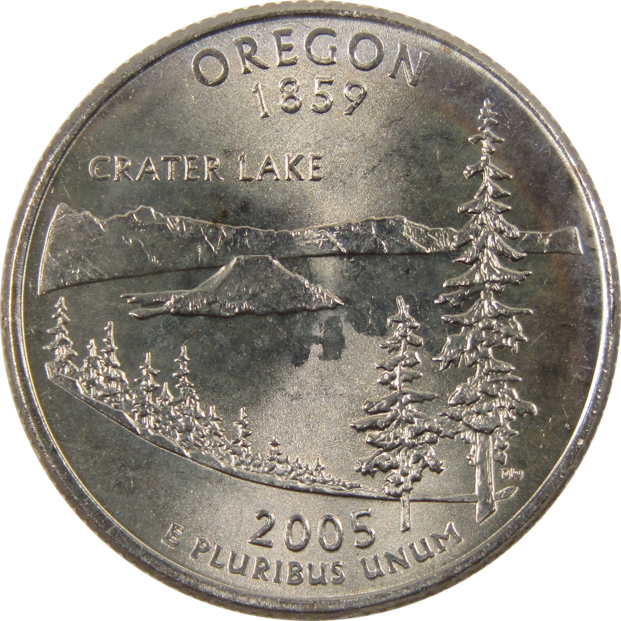 2005 P Oregon State Quarter BU Uncirculated Clad 25c Coin