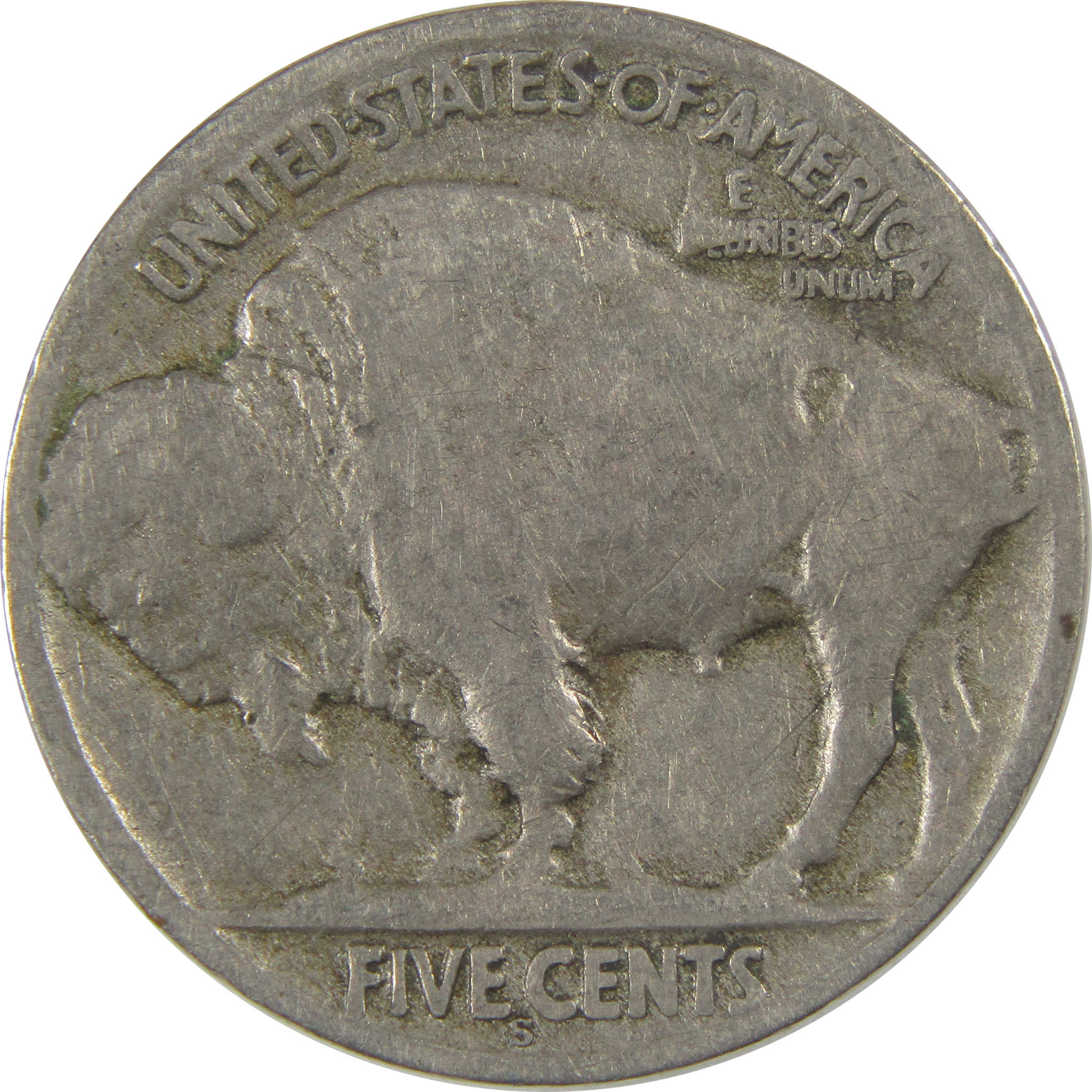 1920 S Indian Head Buffalo Nickel VG Very Good 5c Coin SKU:I23733