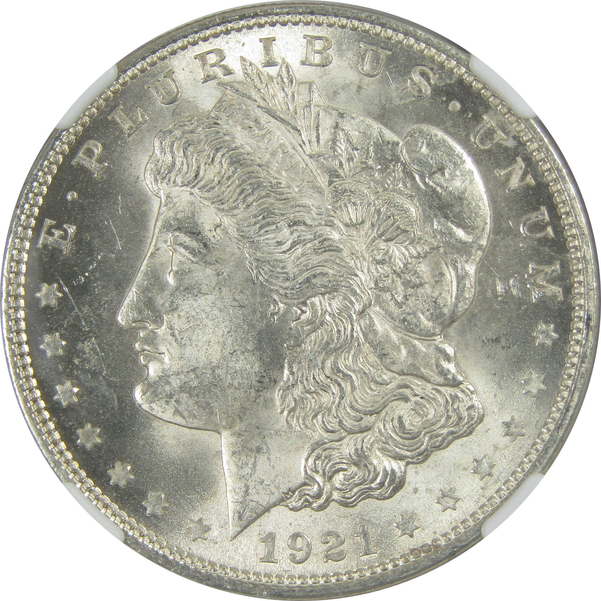 1921 Morgan Dollar MS 63 NGC Silver $1 Uncirculated Coin SKU:I15710 - Morgan coin - Morgan silver dollar - Morgan silver dollar for sale - Profile Coins &amp; Collectibles