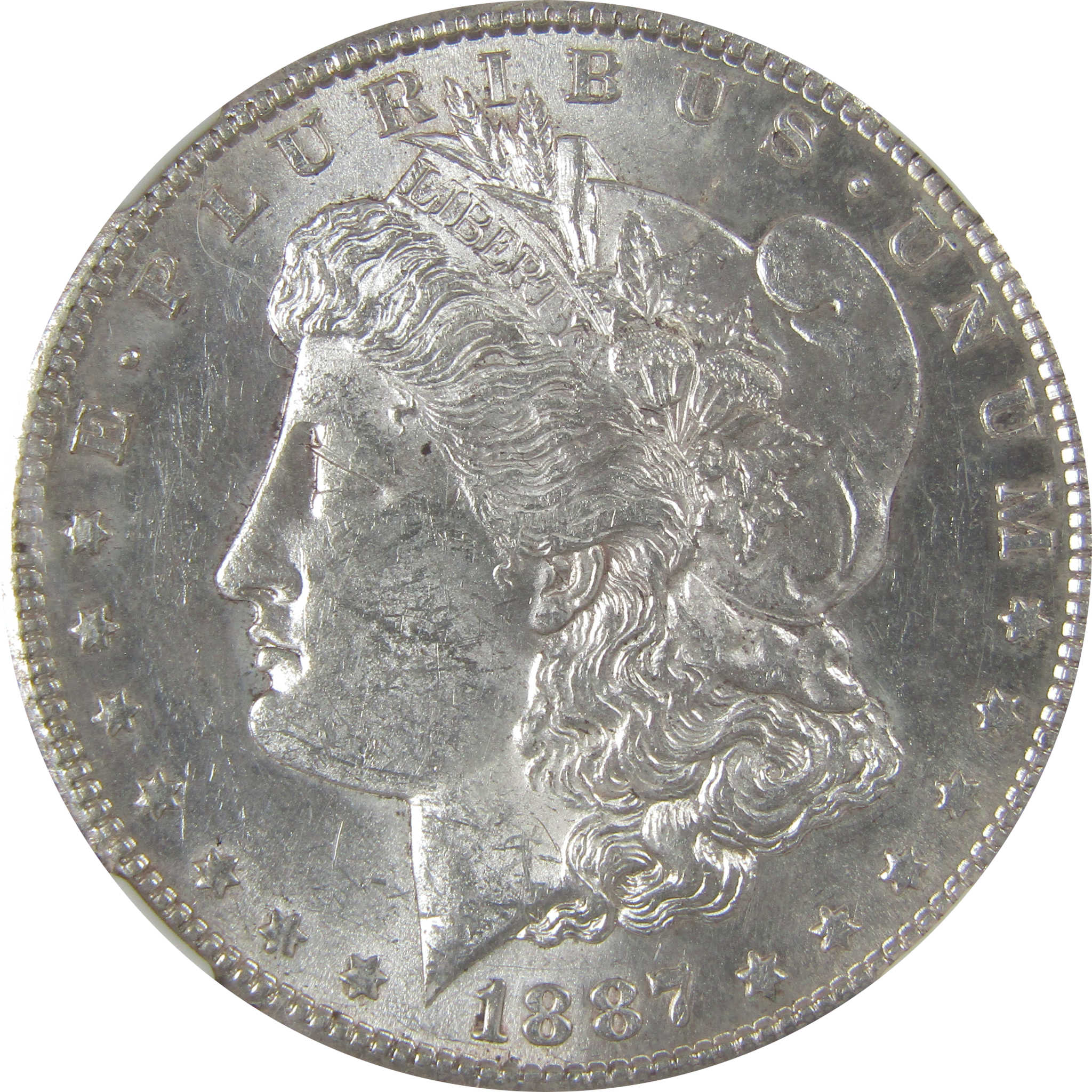 1887 S Morgan Dollar MS 60 NGC Silver Uncirculated $1 Coin SKU:CP69 - Morgan coin - Morgan silver dollar - Morgan silver dollar for sale - Profile Coins &amp; Collectibles