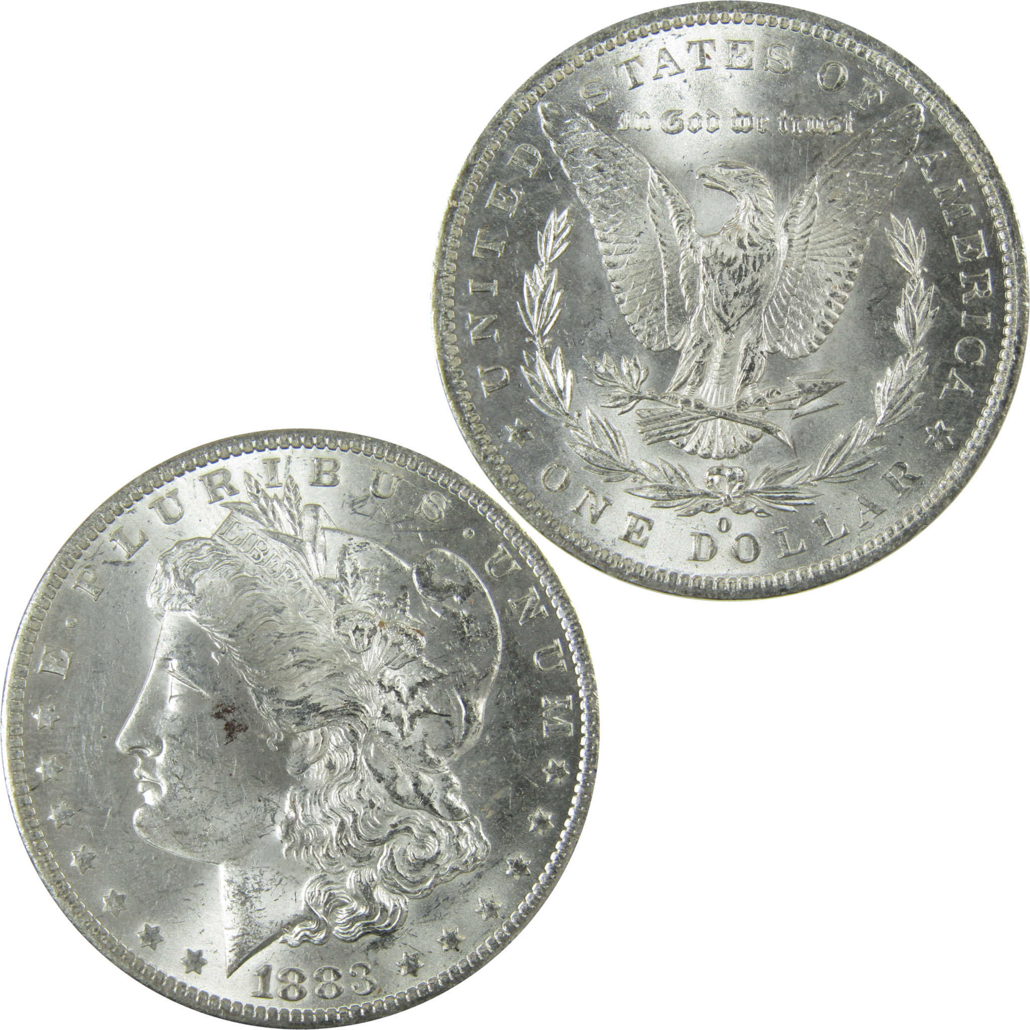 1883 O Morgan Silver Dollar Uncirculated Mint State $1 Coin SKU:I27867 - Morgan coin - Morgan silver dollar - Morgan silver dollar for sale - Profile Coins &amp; Collectibles