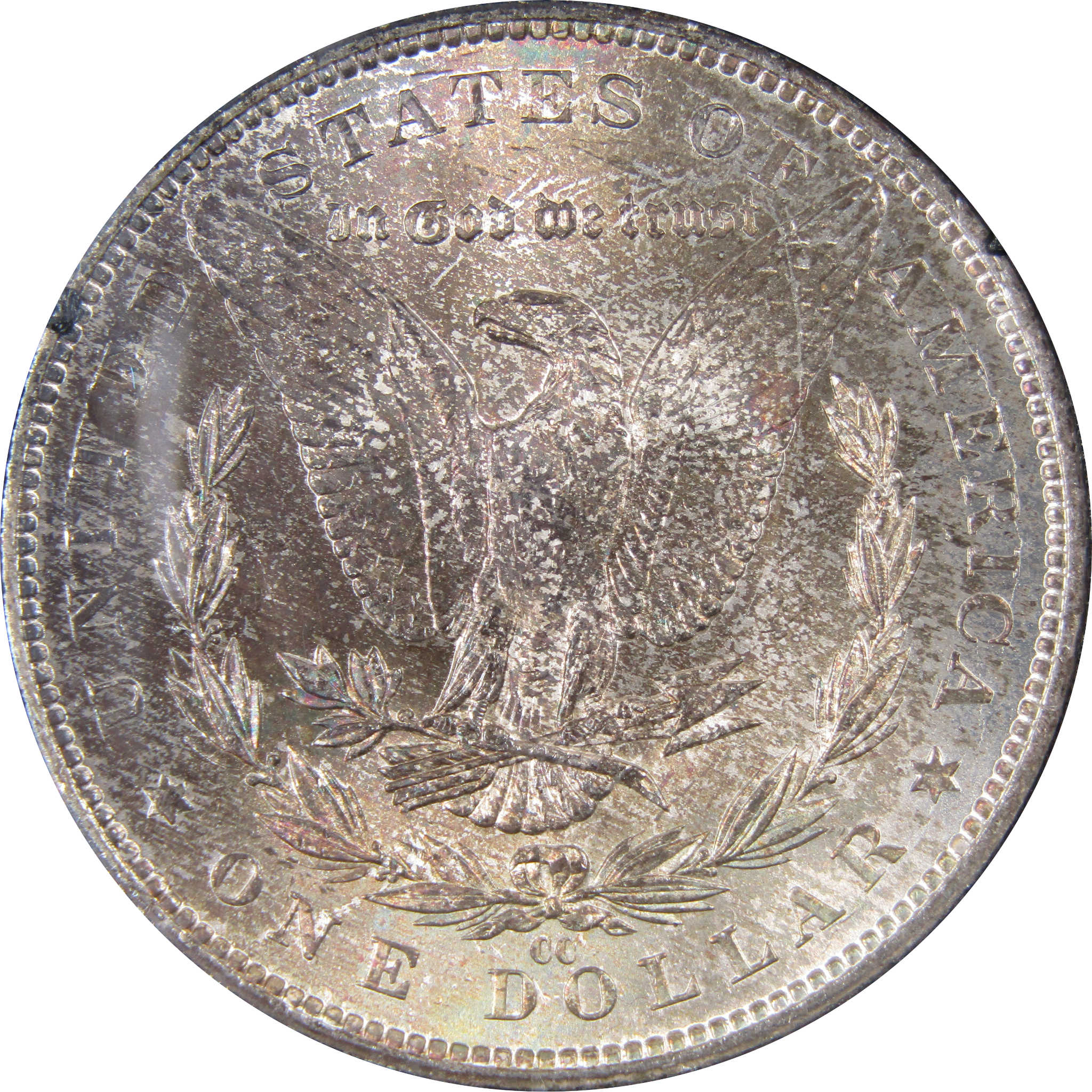 1883 CC GSA Morgan Dollar Uncirculated Silver Toned SKU:I23902