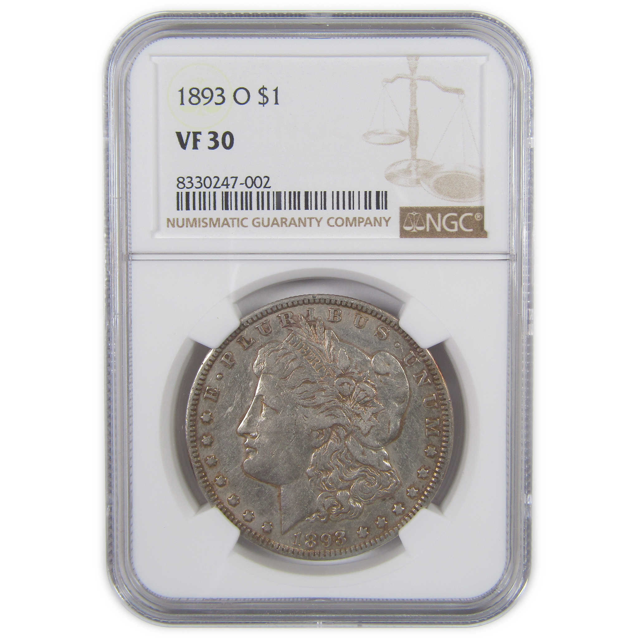1893 O Morgan Dollar VF 30 NGC Silver $1 Coin SKU:I18271 - Morgan coin - Morgan silver dollar - Morgan silver dollar for sale - Profile Coins &amp; Collectibles
