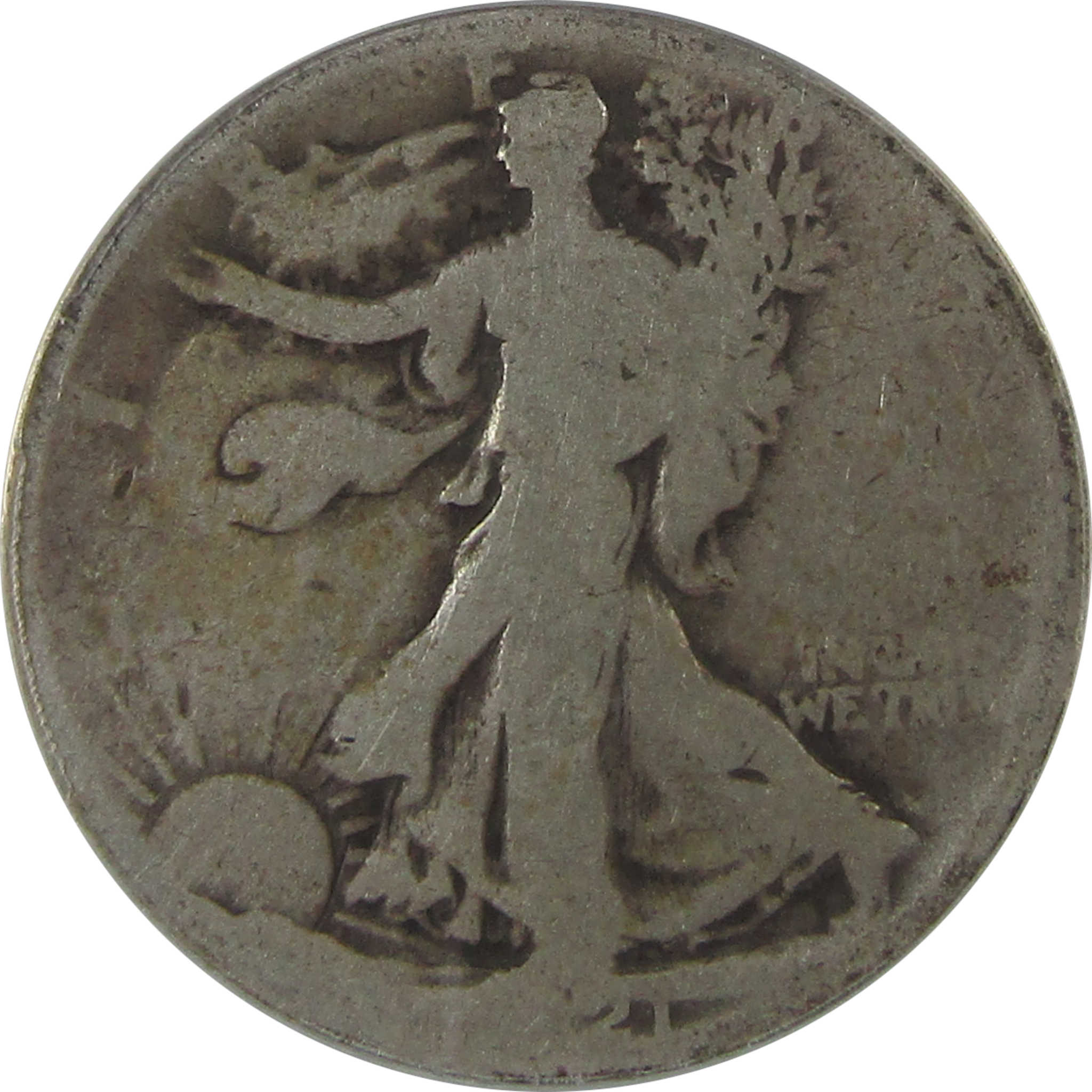 1921 Liberty Walking Half Dollar AG 3 ANACS Silver 50c Coin SKU:I23035