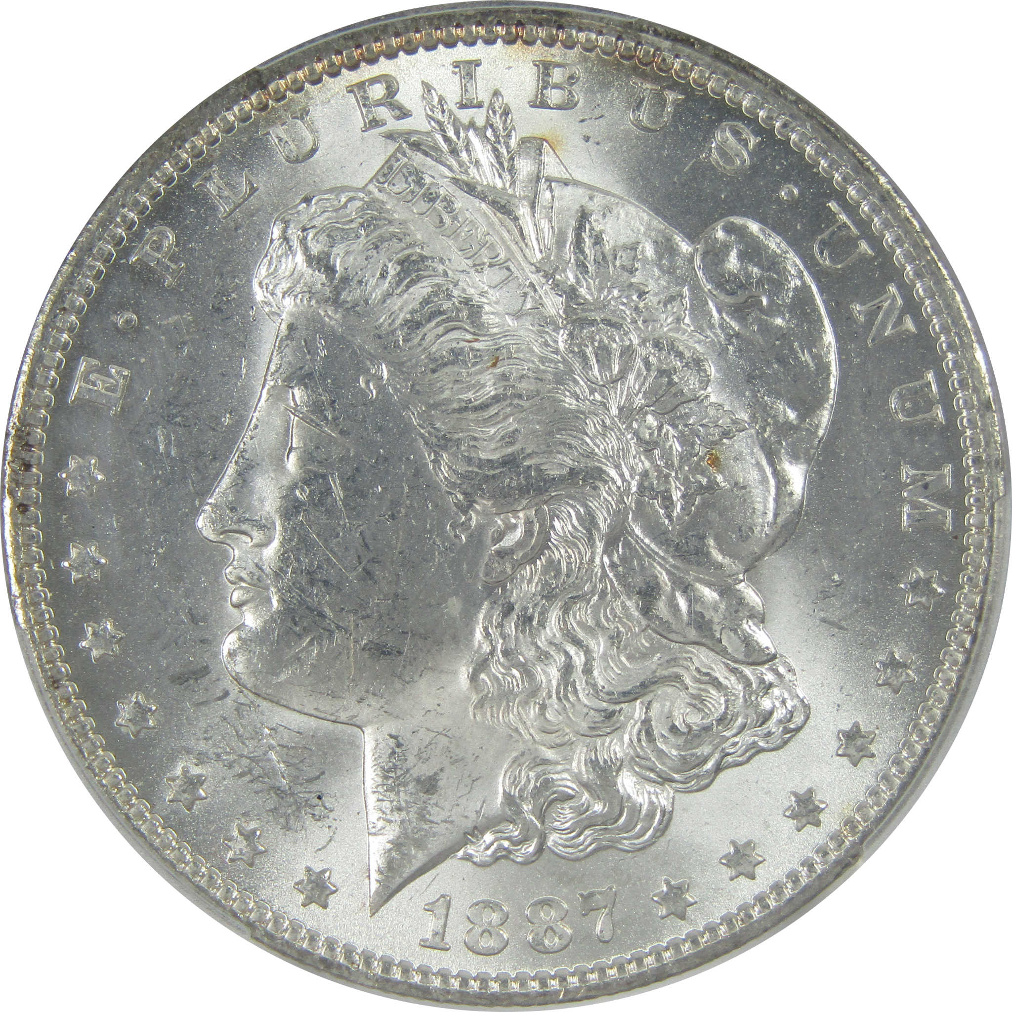 1887 O Morgan Dollar MS 63 PCGS Silver $1 Uncirculated Coin SKU:I16479 - Morgan coin - Morgan silver dollar - Morgan silver dollar for sale - Profile Coins &amp; Collectibles